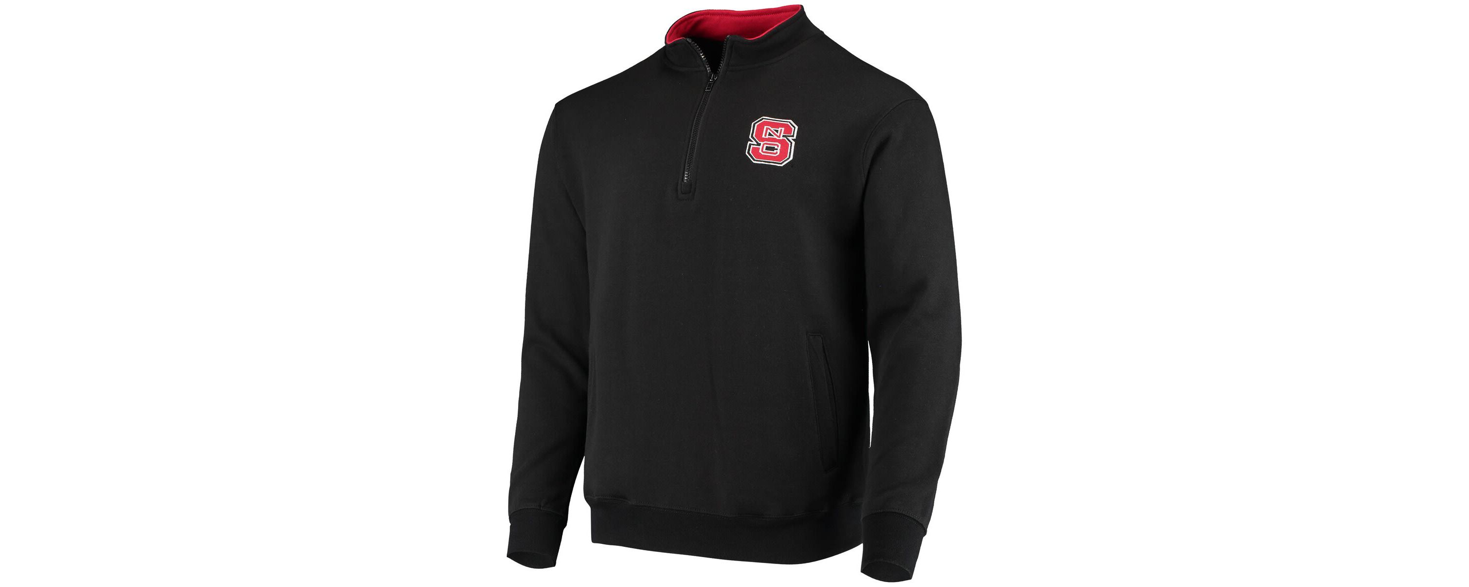 NCAA NC State Wolfpack Tortugas Logo Quarter-Zip Jacket