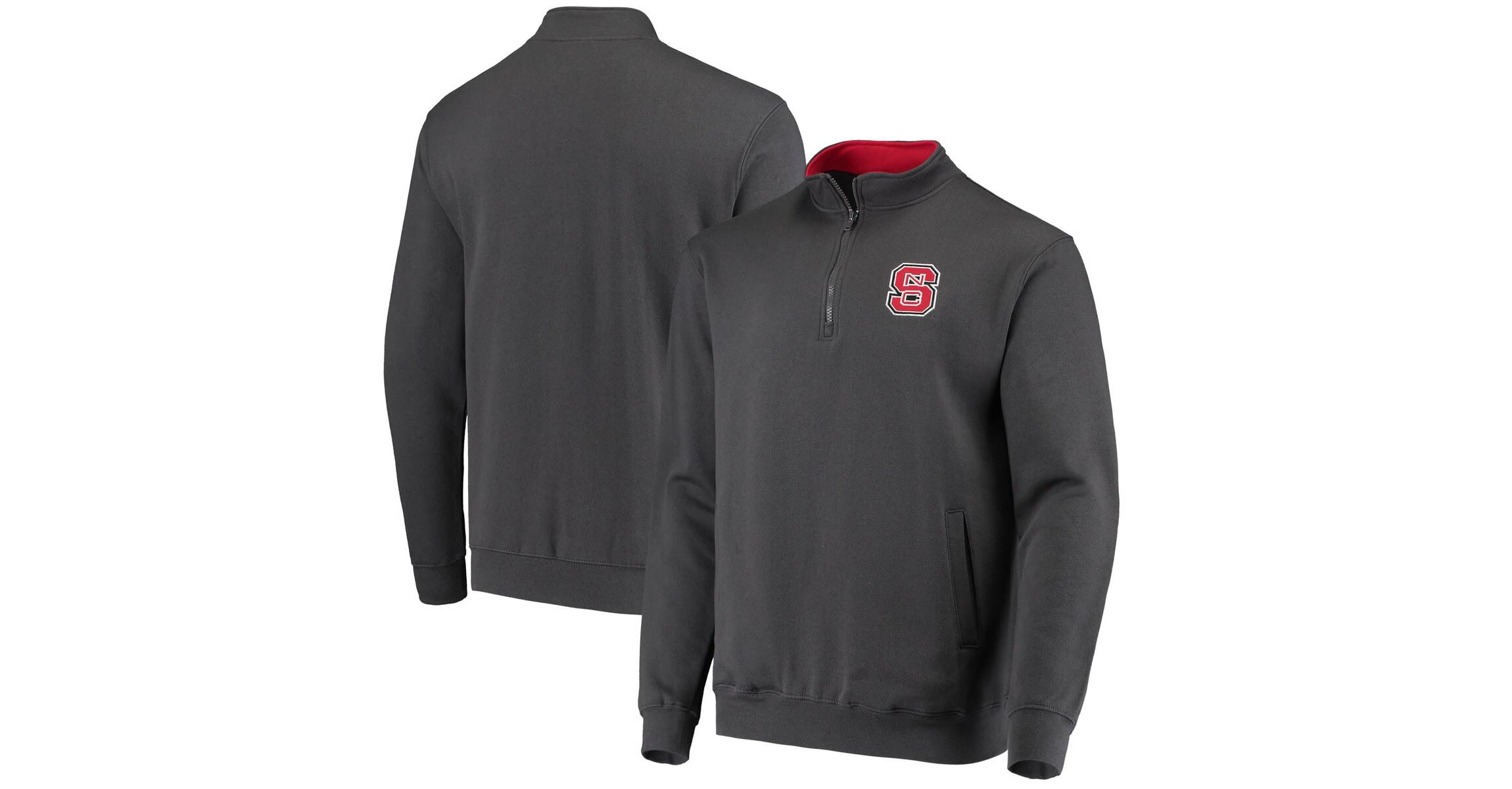 NCAA NC State Wolfpack Tortugas Logo Quarter-Zip Jacket