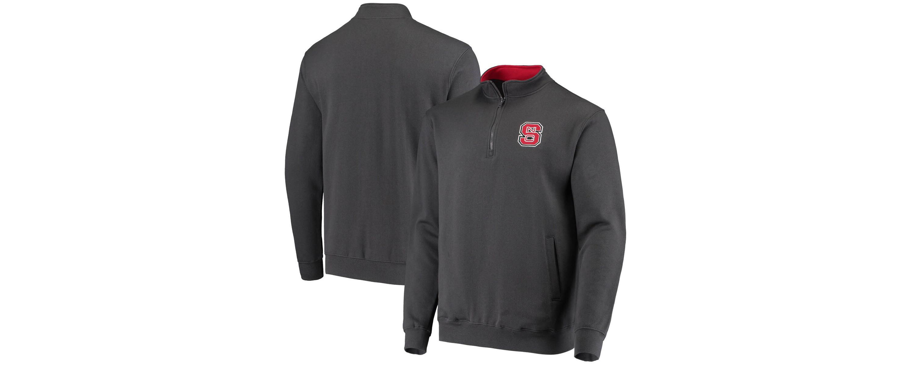 NCAA NC State Wolfpack Tortugas Logo Quarter-Zip Jacket