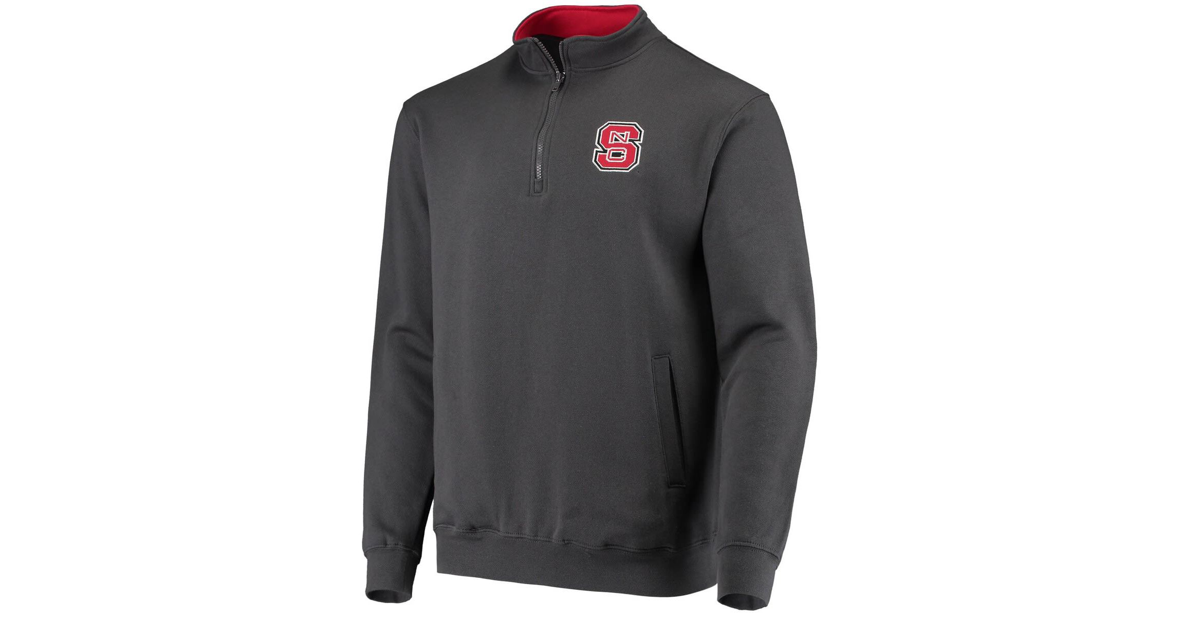 NCAA NC State Wolfpack Tortugas Logo Quarter-Zip Jacket