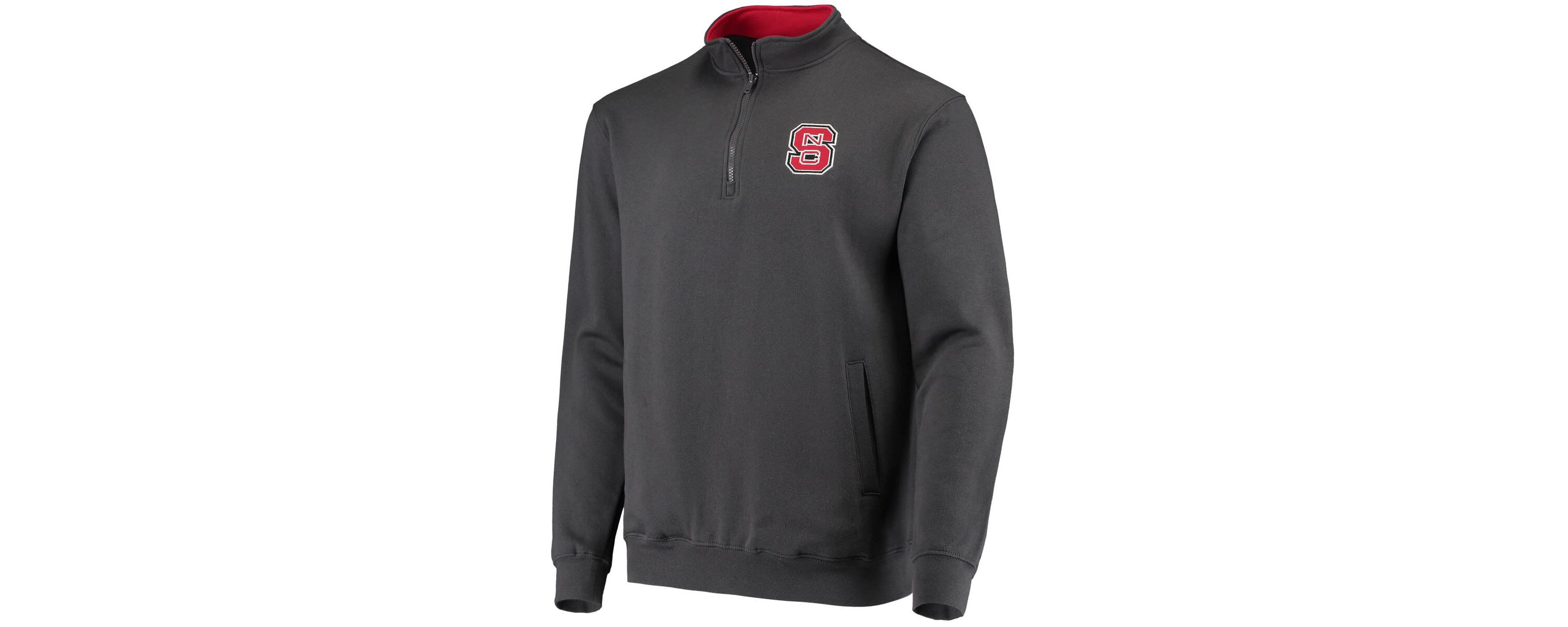 NCAA NC State Wolfpack Tortugas Logo Quarter-Zip Jacket