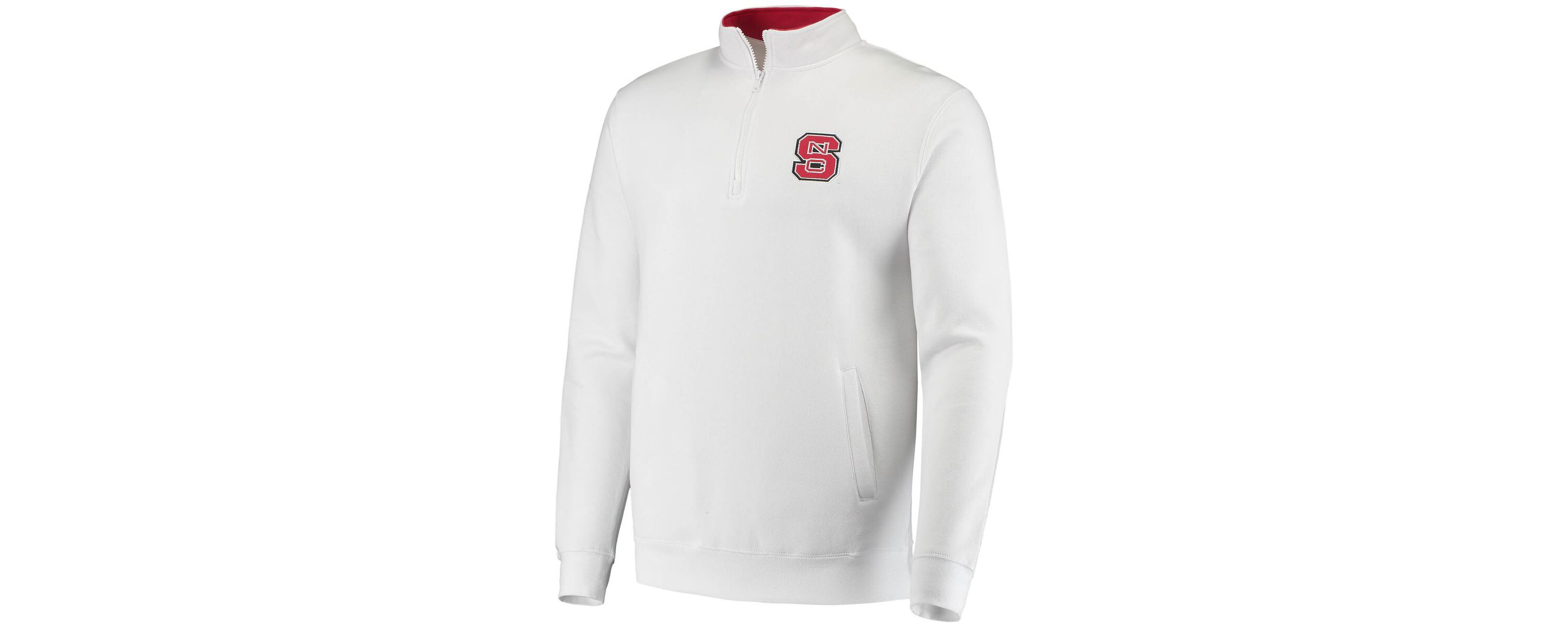NCAA NC State Wolfpack Tortugas Logo Quarter-Zip Jacket