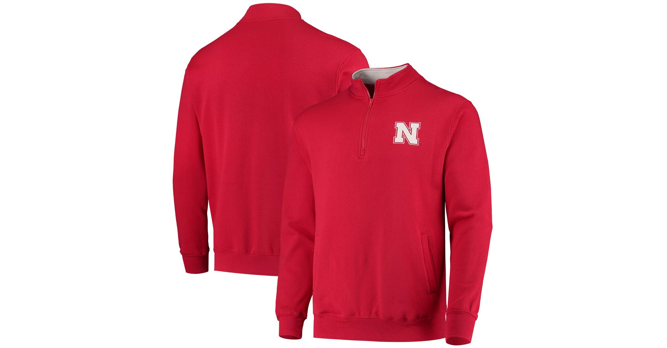 NCAA Nebraska Huskers Tortugas Logo Quarter-Zip Jacket
