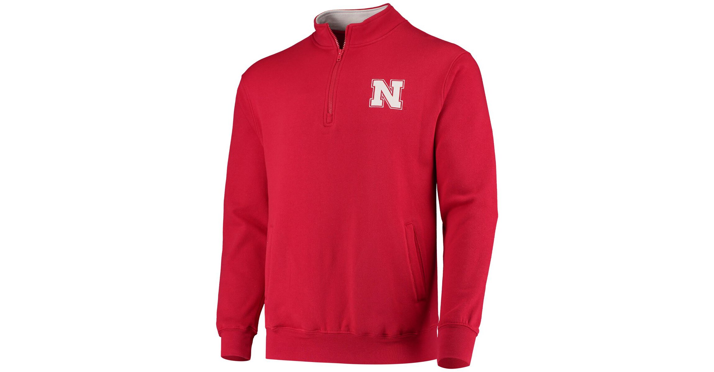 NCAA Nebraska Huskers Tortugas Logo Quarter-Zip Jacket