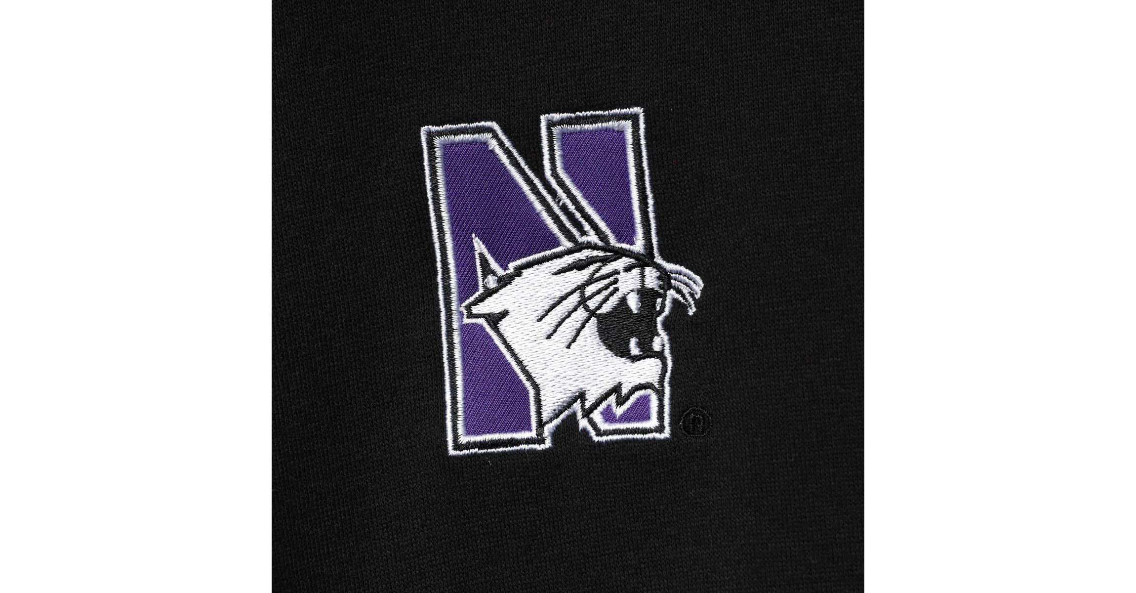 NCAA Northwestern Wildcats Tortugas Logo Quarter-Zip Jacket