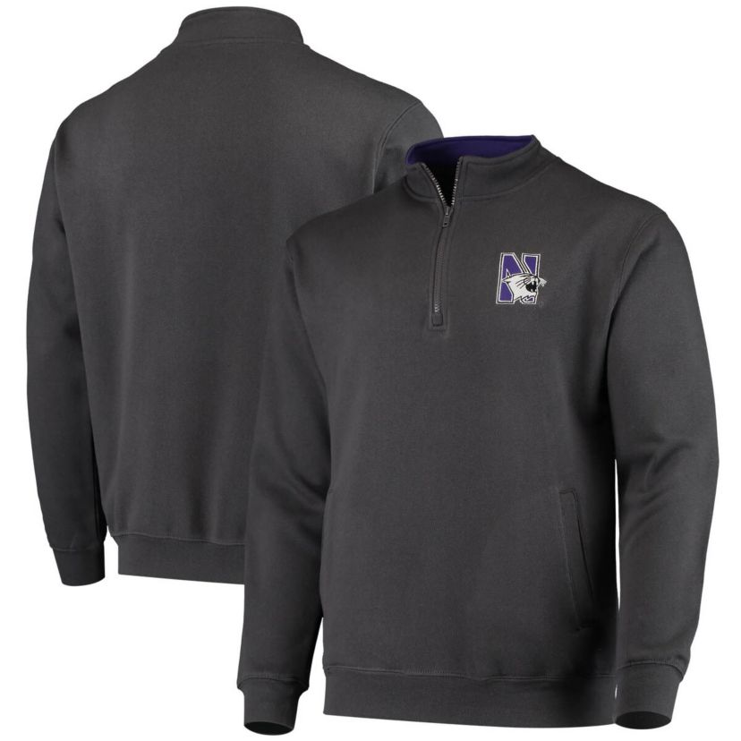 NCAA Northwestern Wildcats Tortugas Logo Quarter-Zip Jacket