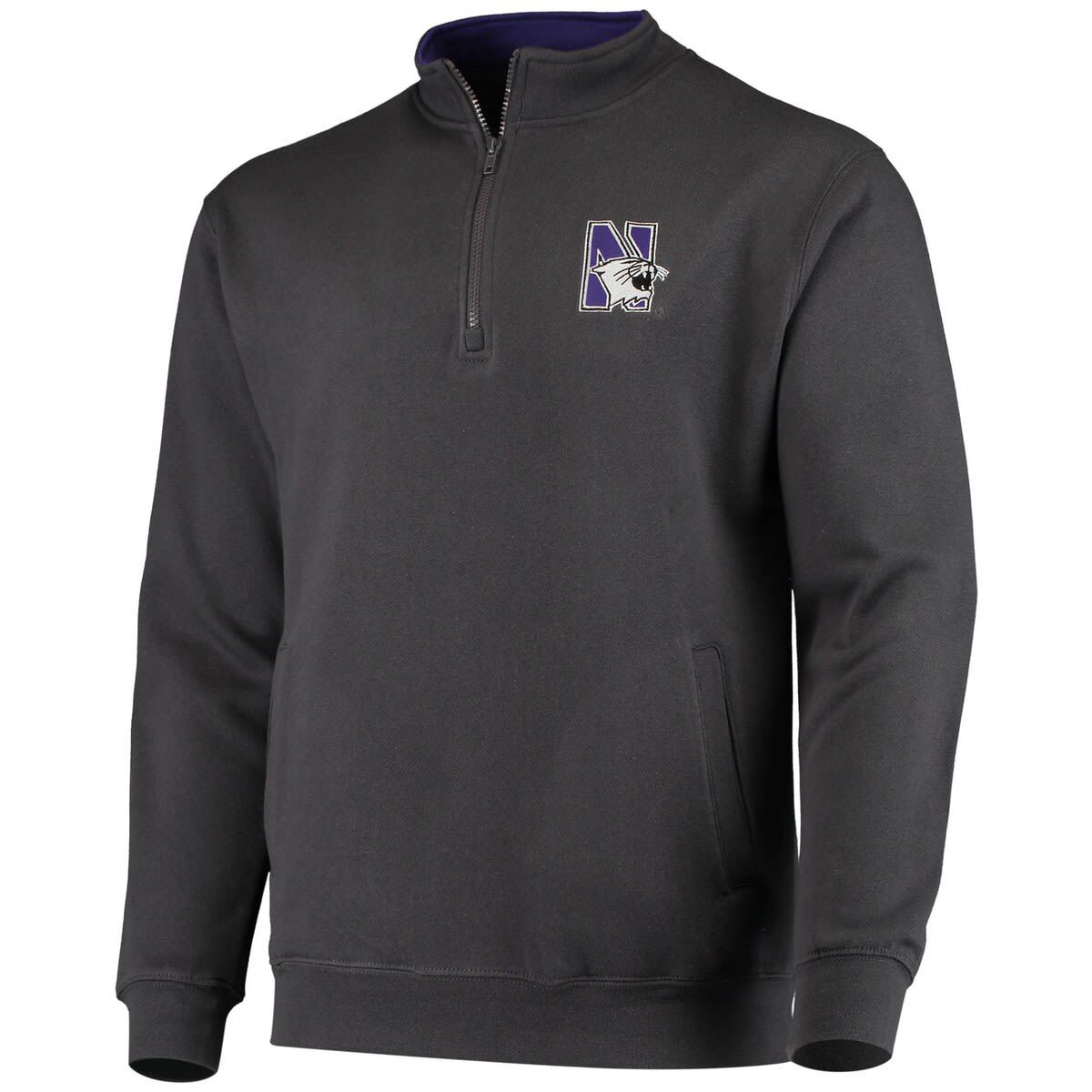 NCAA Northwestern Wildcats Tortugas Logo Quarter-Zip Jacket