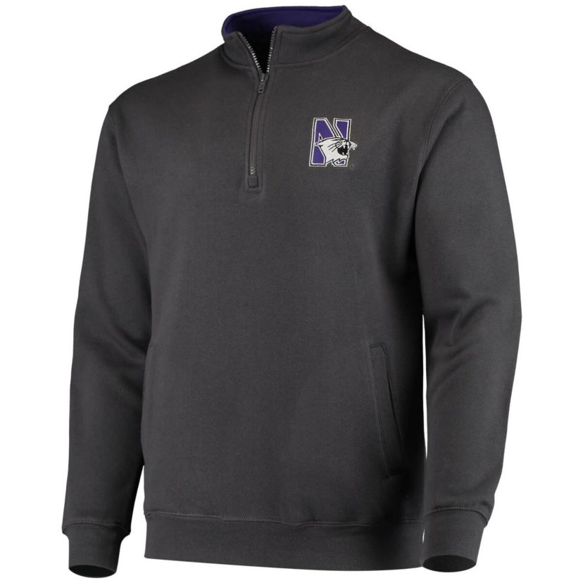 NCAA Northwestern Wildcats Tortugas Logo Quarter-Zip Jacket