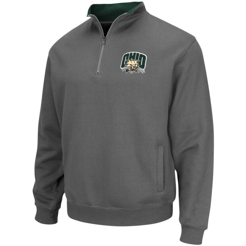 NCAA Ohio Bobcats Tortugas Logo Quarter-Zip Jacket