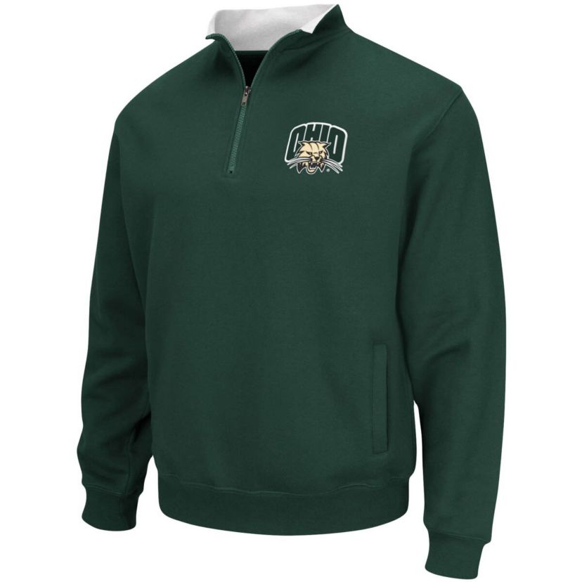 NCAA Ohio Bobcats Tortugas Logo Quarter-Zip Jacket