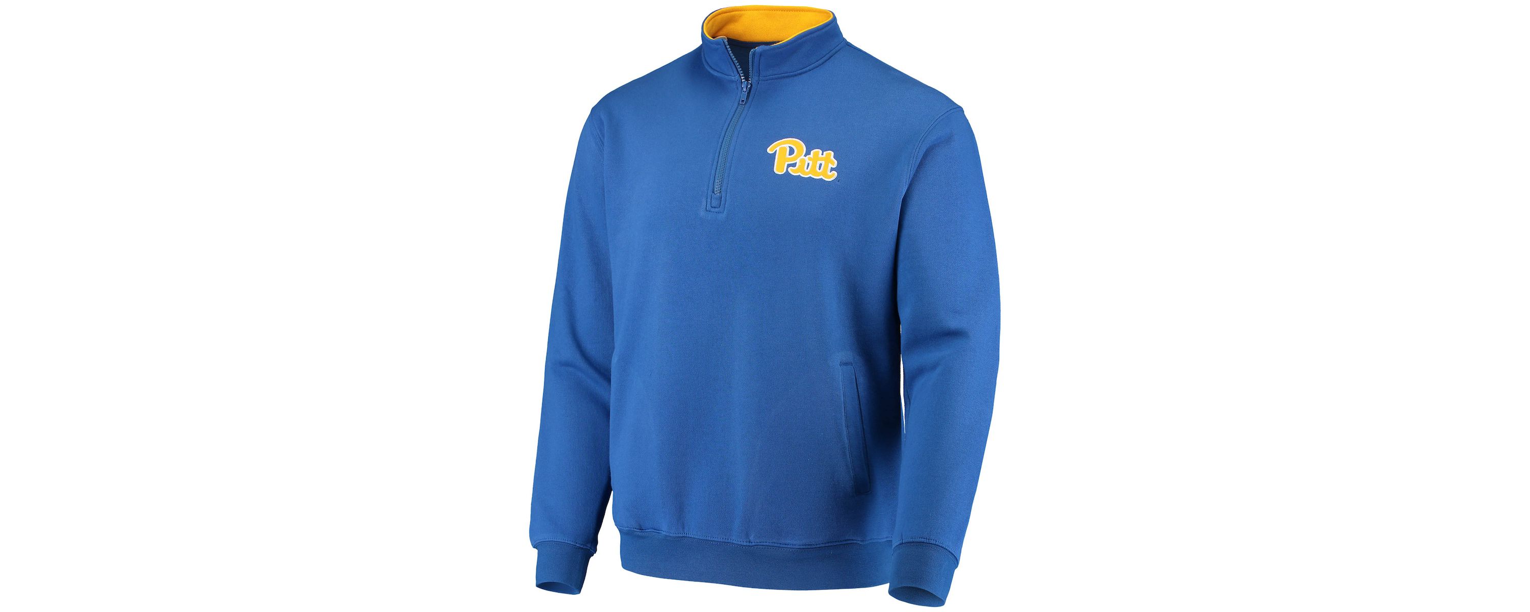 NCAA Pitt Panthers Tortugas Logo Quarter-Zip Jacket