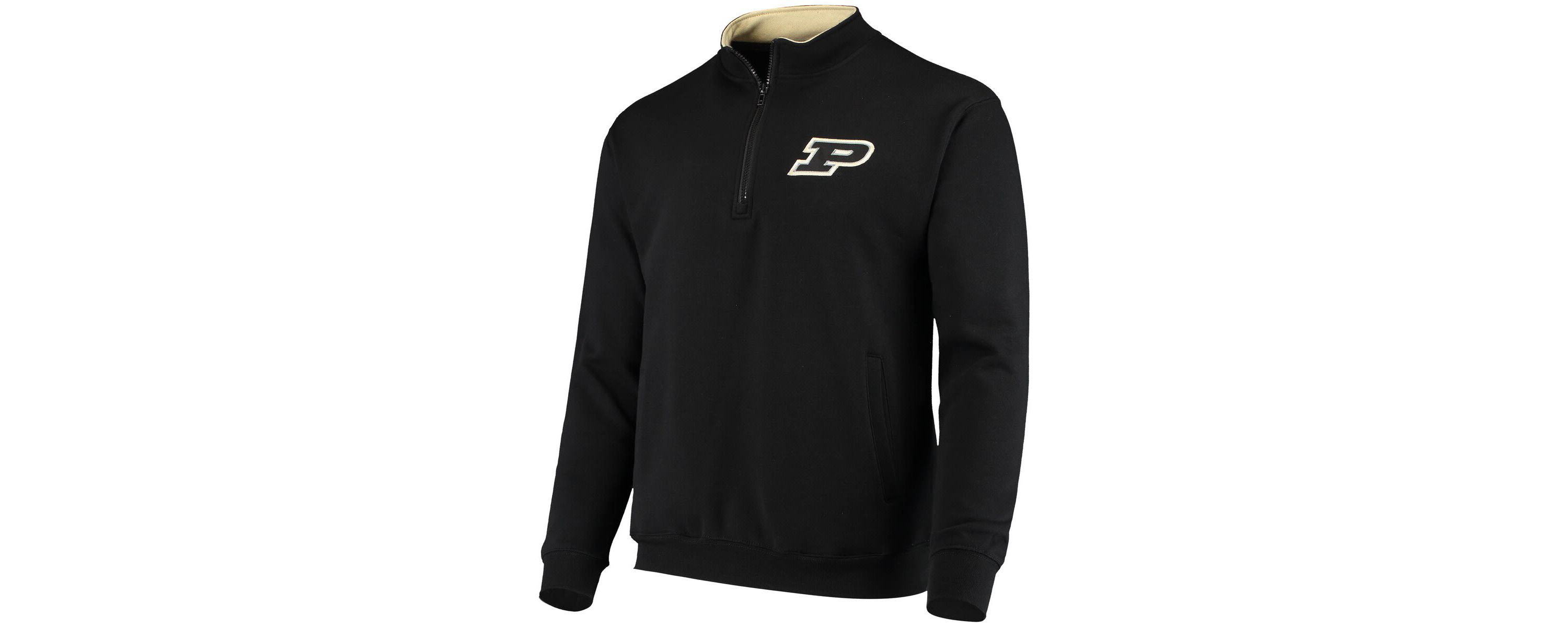 NCAA Purdue Boilermakers Tortugas Logo Quarter-Zip Jacket