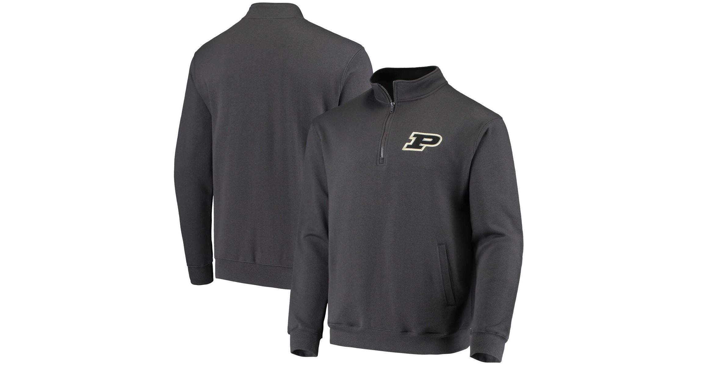 NCAA Purdue Boilermakers Tortugas Logo Quarter-Zip Jacket
