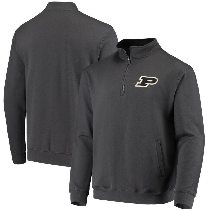 NCAA Purdue Boilermakers Tortugas Logo Quarter-Zip Jacket