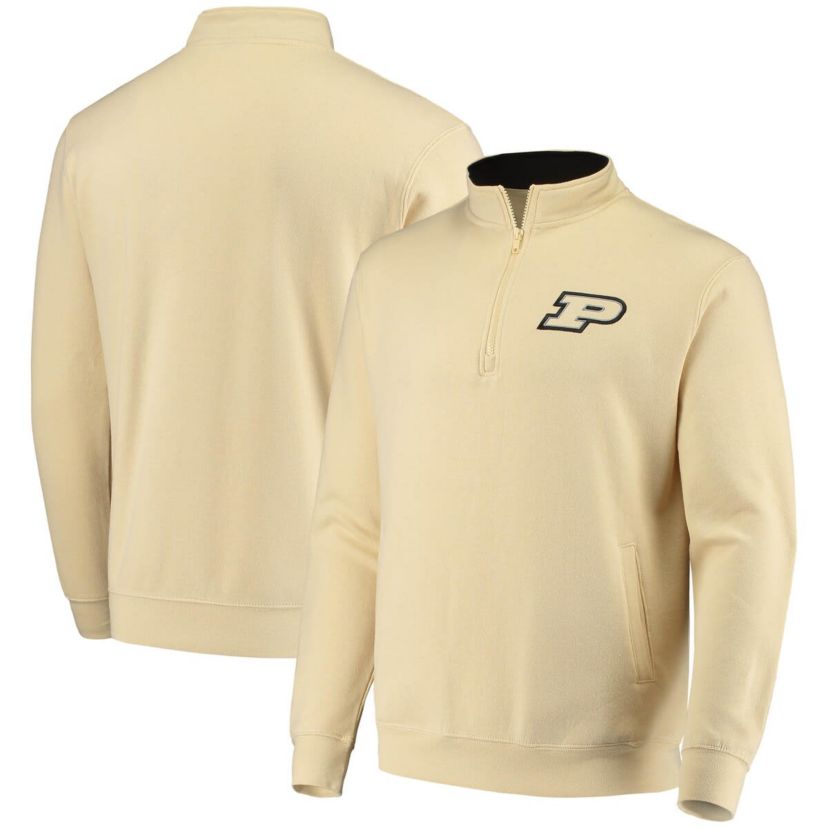 NCAA Purdue Boilermakers Tortugas Logo Quarter-Zip Jacket
