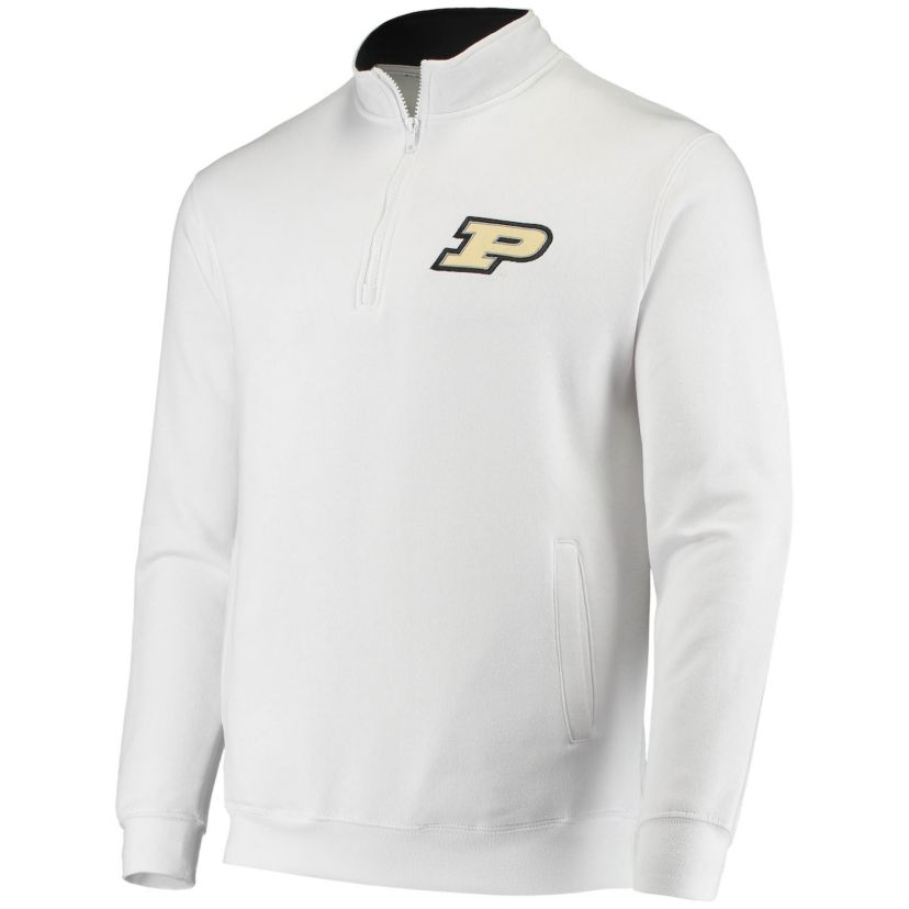 NCAA Purdue Boilermakers Tortugas Logo Quarter-Zip Jacket