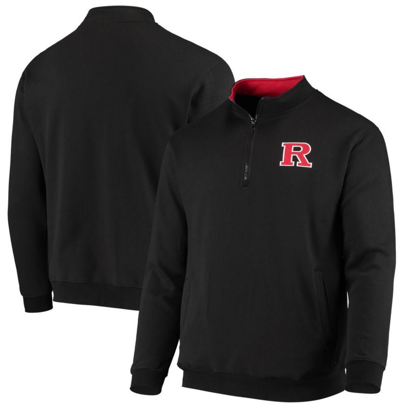 Rutgers Scarlet Knights NCAA Rutgers Knights Tortugas Logo Quarter-Zip Jacket