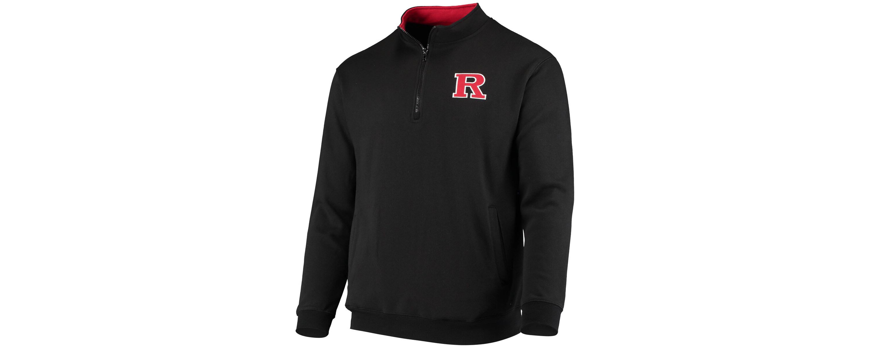 Rutgers Scarlet Knights NCAA Rutgers Knights Tortugas Logo Quarter-Zip Jacket