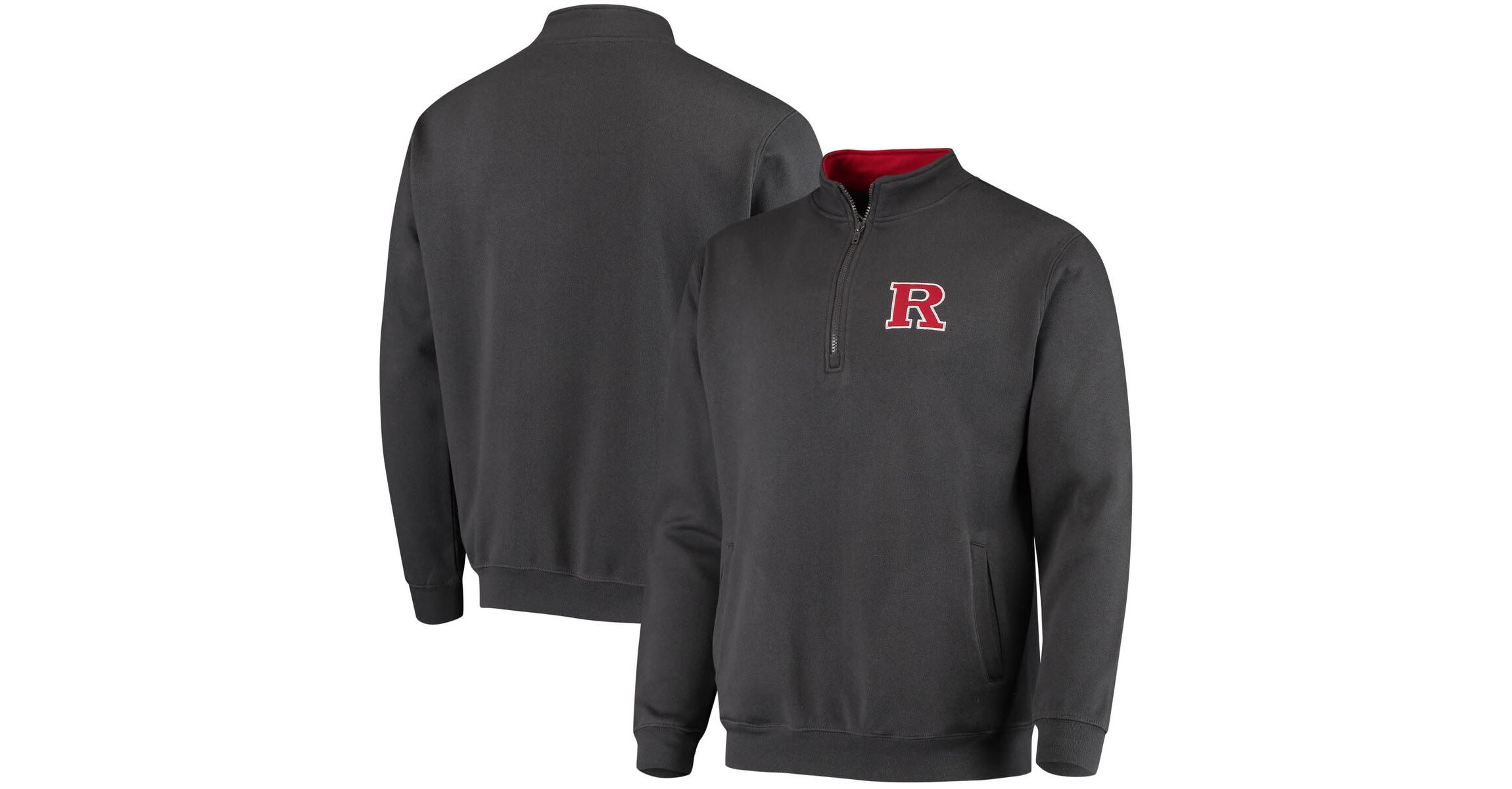Rutgers Scarlet Knights NCAA Rutgers Knights Tortugas Logo Quarter-Zip Jacket