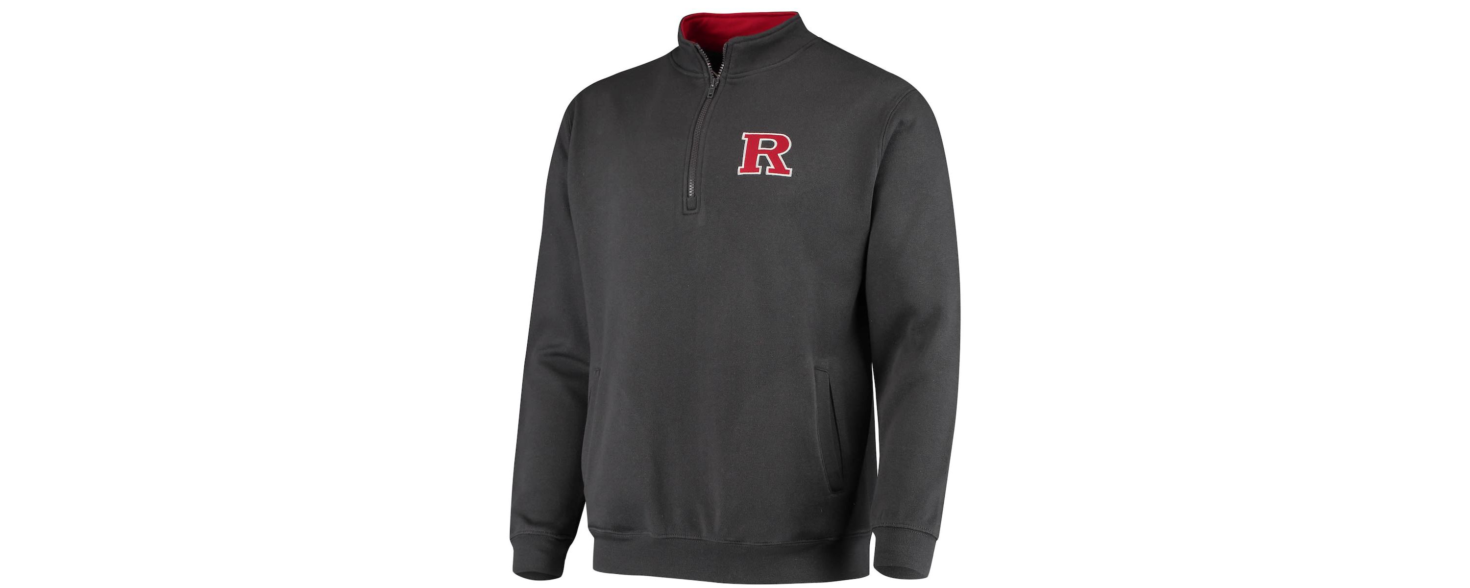 Rutgers Scarlet Knights NCAA Rutgers Knights Tortugas Logo Quarter-Zip Jacket