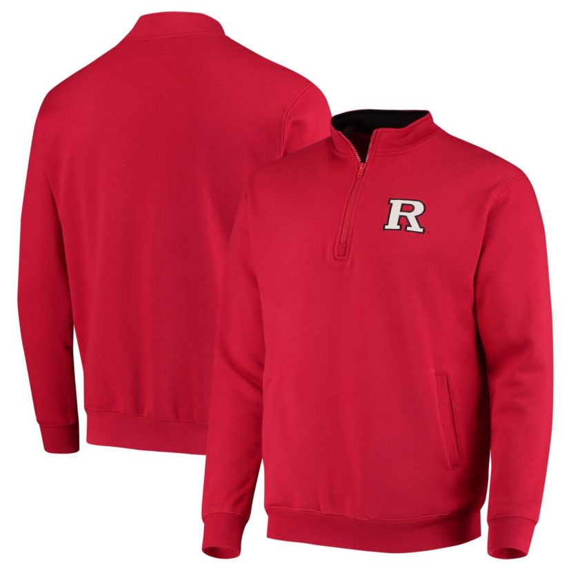 Rutgers Scarlet Knights NCAA Rutgers Knights Tortugas Logo Quarter-Zip Jacket