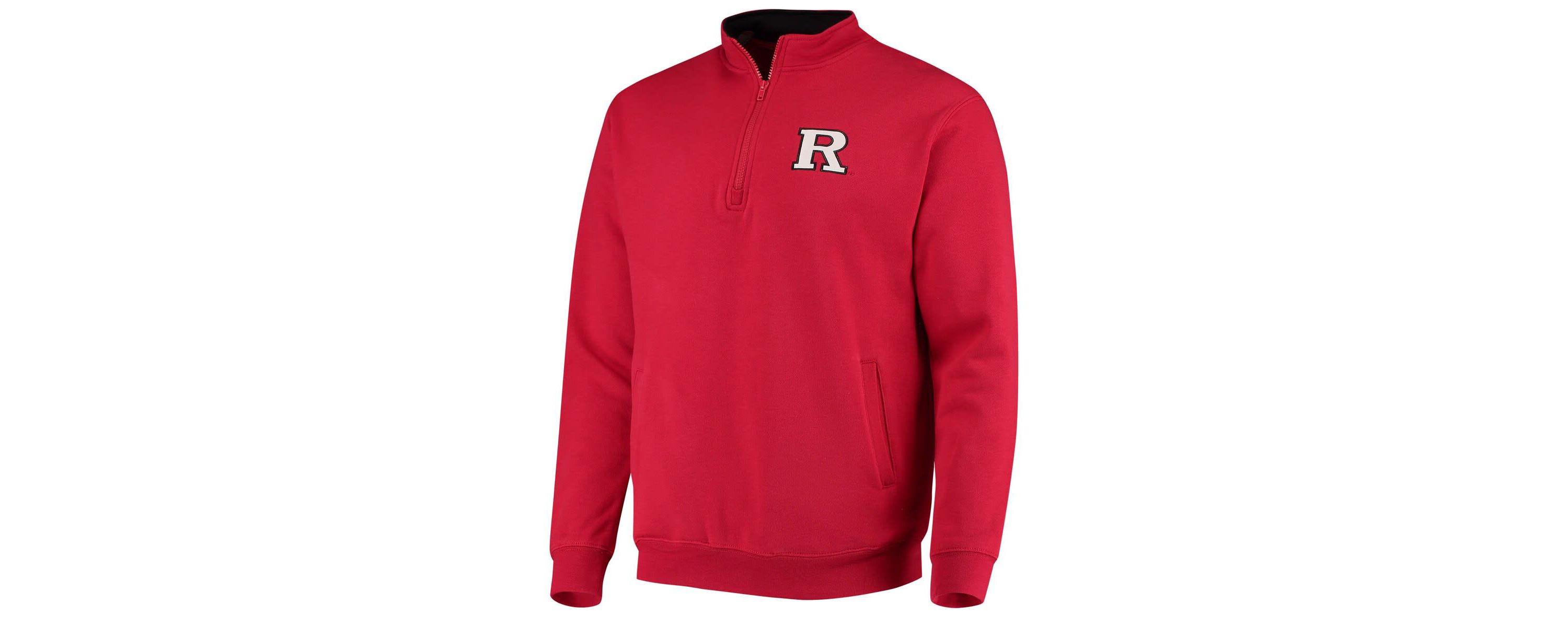 Rutgers Scarlet Knights NCAA Rutgers Knights Tortugas Logo Quarter-Zip Jacket