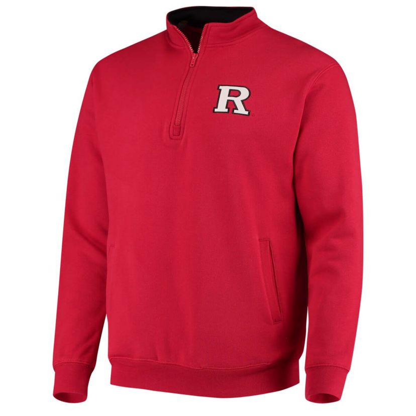 Rutgers Scarlet Knights NCAA Rutgers Knights Tortugas Logo Quarter-Zip Jacket