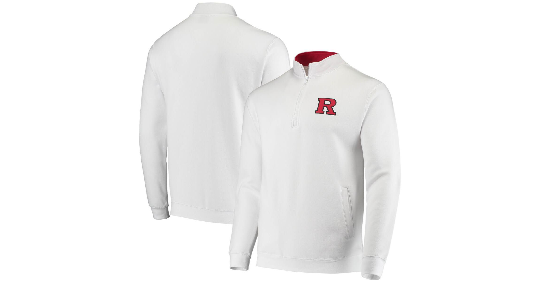 Rutgers Scarlet Knights NCAA Rutgers Knights Tortugas Logo Quarter-Zip Jacket