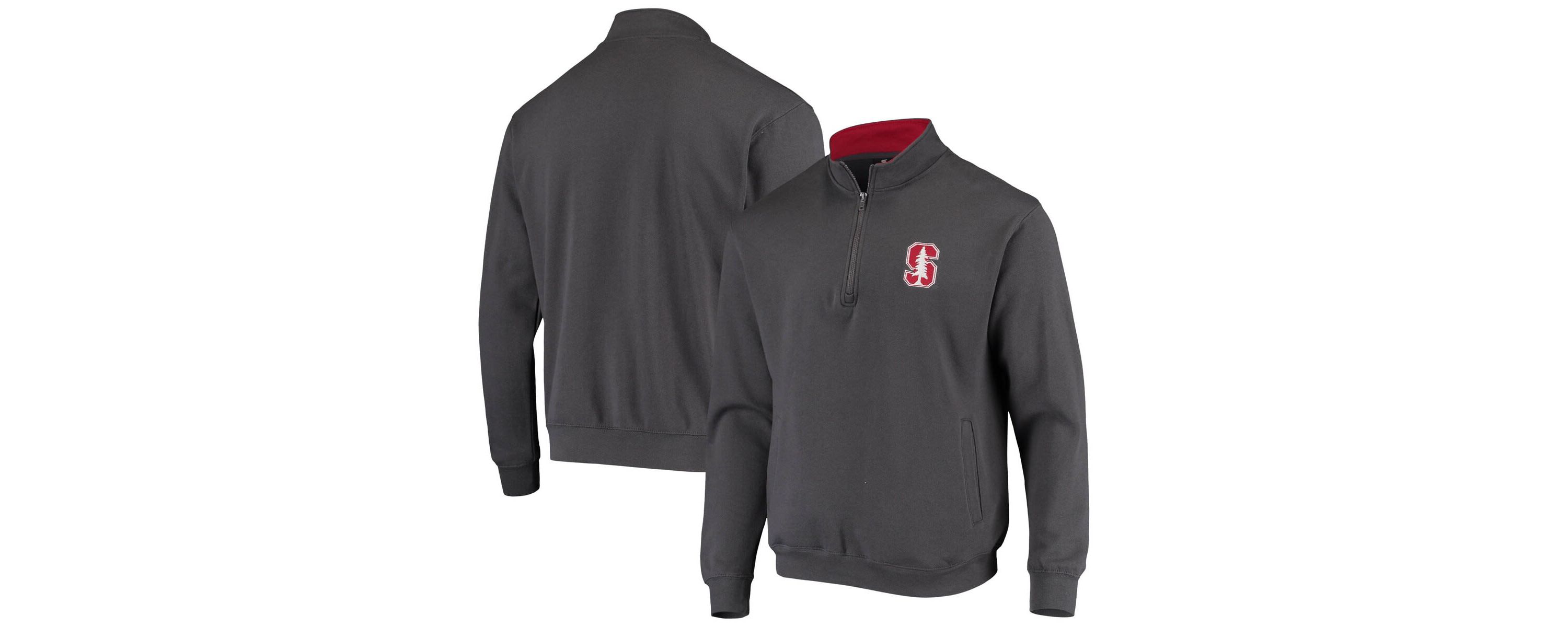Stanford Cardinal NCAA Stanford Tortugas Logo Quarter-Zip Jacket