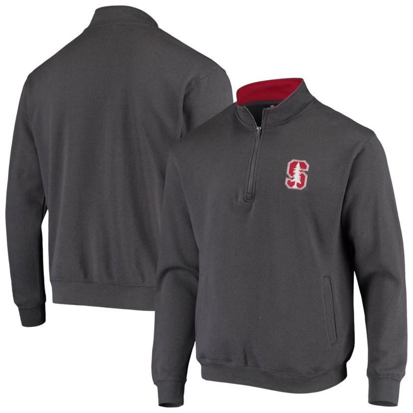 Stanford Cardinal NCAA Stanford Tortugas Logo Quarter-Zip Jacket
