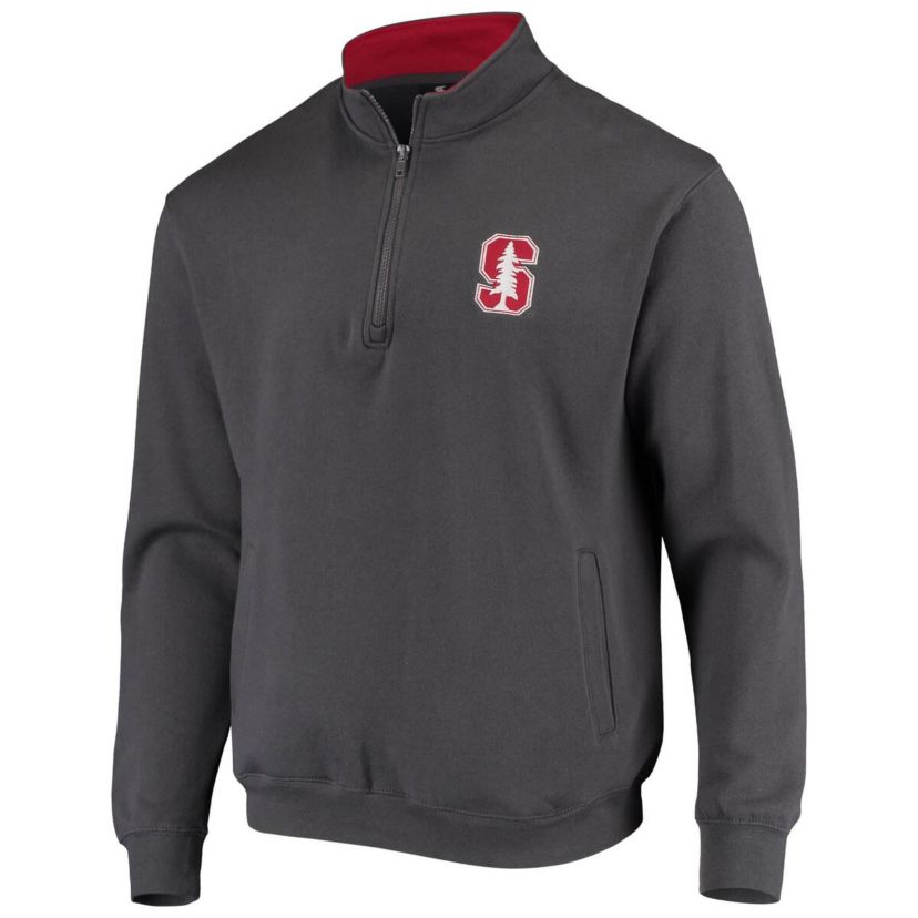 Stanford Cardinal NCAA Stanford Tortugas Logo Quarter-Zip Jacket