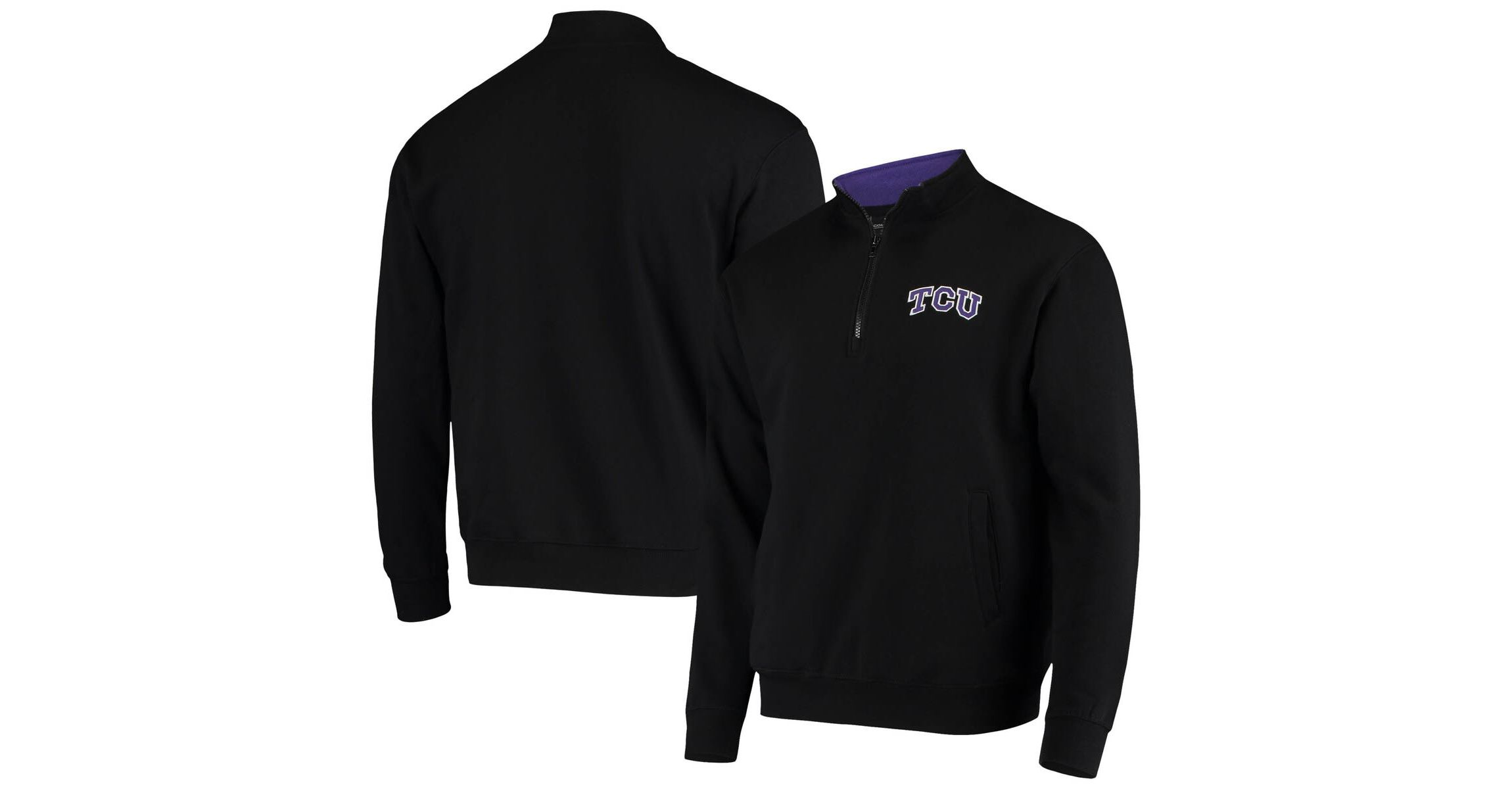 NCAA TCU Horned Frogs Tortugas Logo Quarter-Zip Jacket