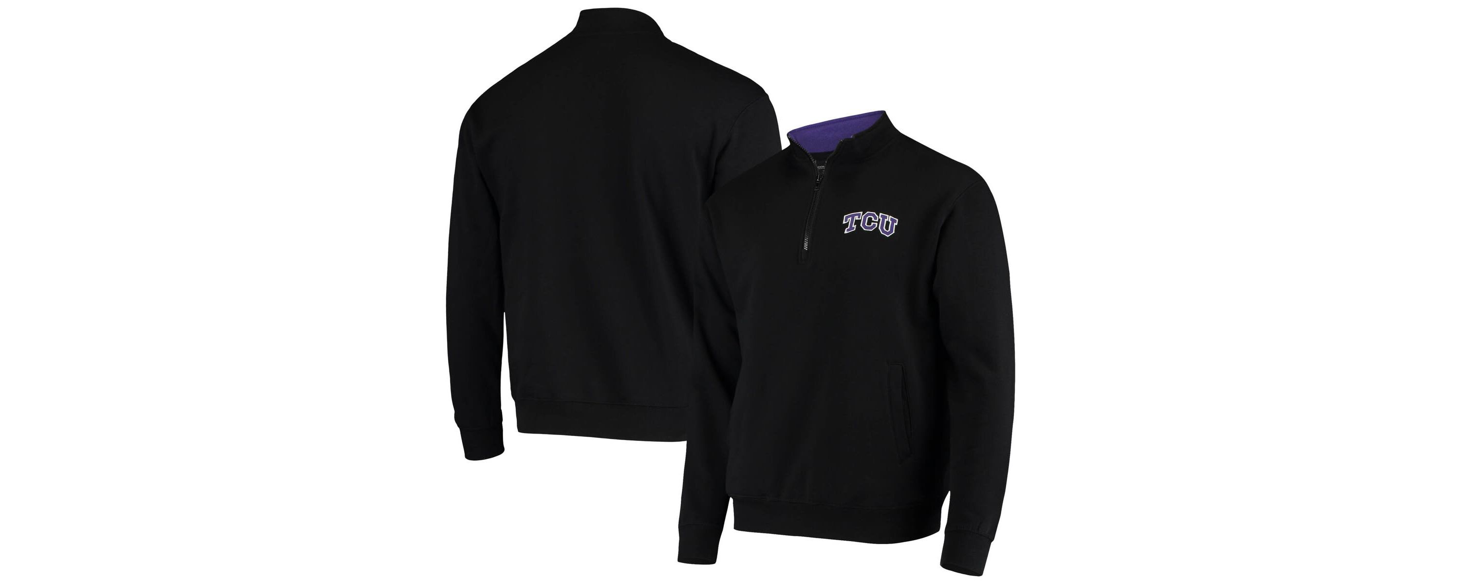 NCAA TCU Horned Frogs Tortugas Logo Quarter-Zip Jacket