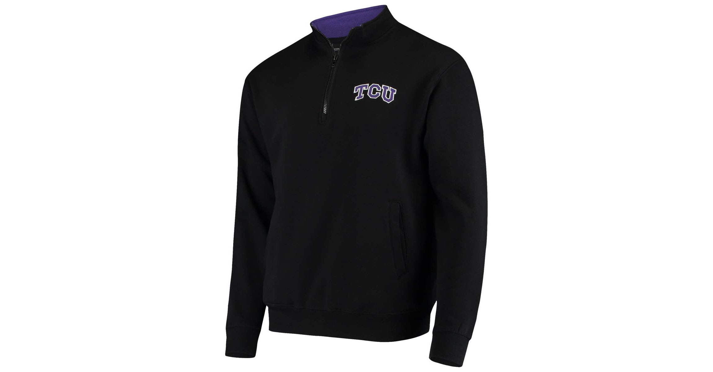 NCAA TCU Horned Frogs Tortugas Logo Quarter-Zip Jacket