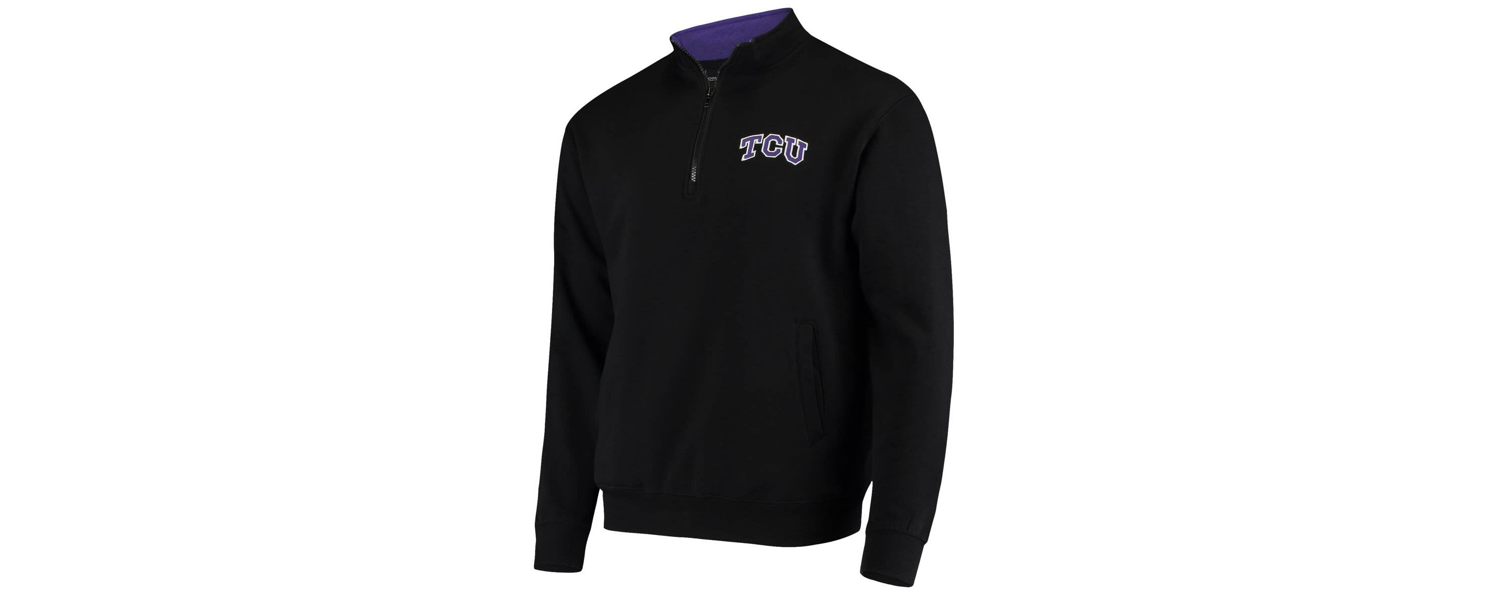 NCAA TCU Horned Frogs Tortugas Logo Quarter-Zip Jacket
