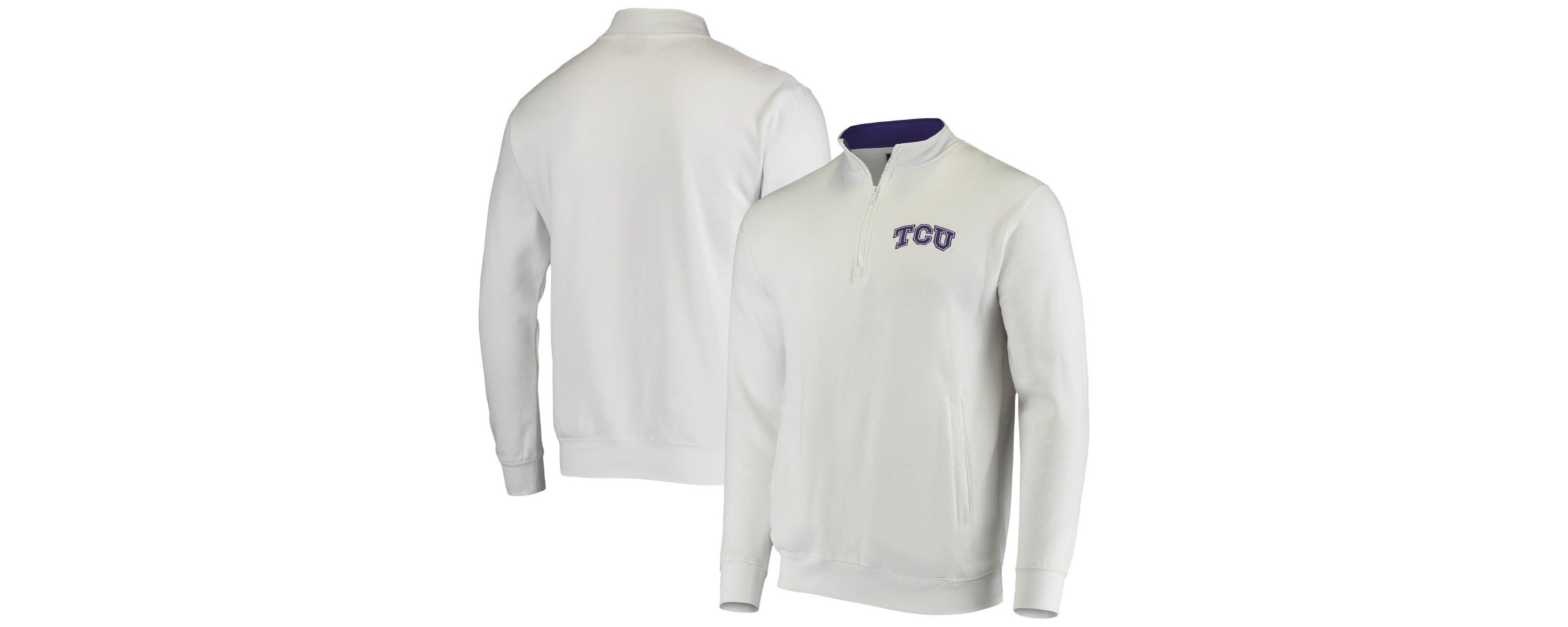 NCAA TCU Horned Frogs Tortugas Logo Quarter-Zip Jacket
