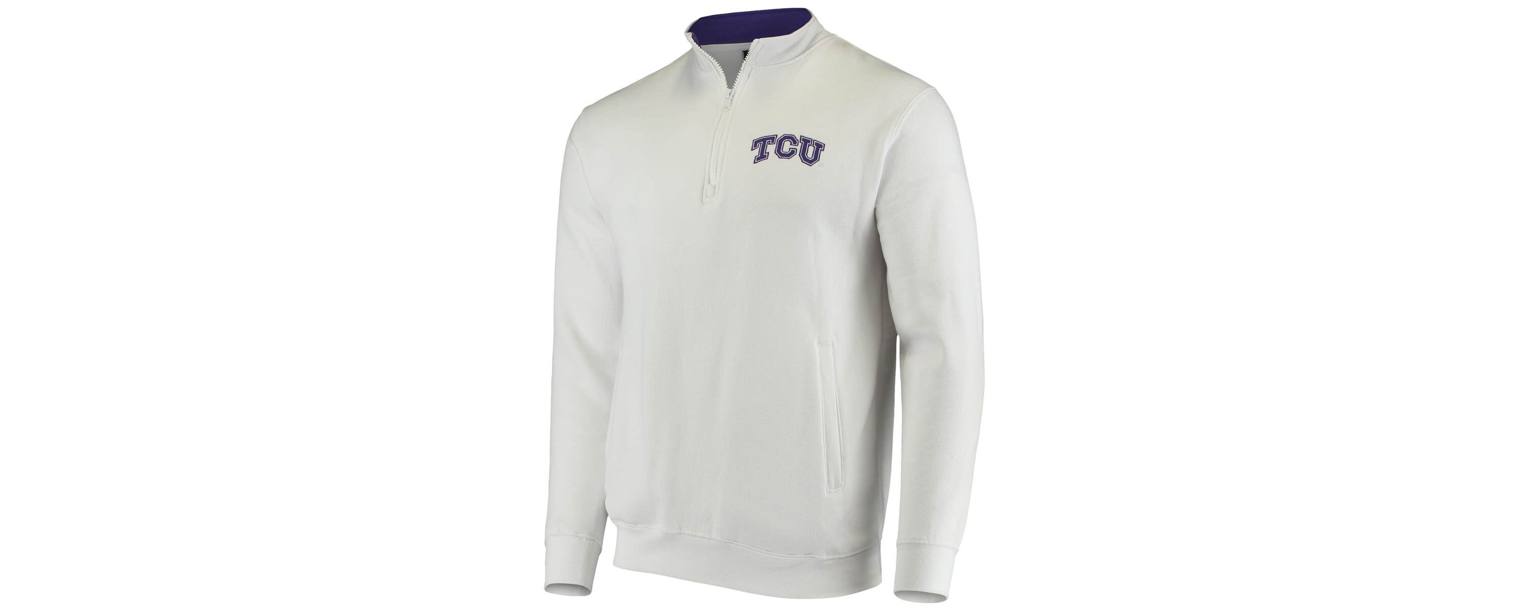NCAA TCU Horned Frogs Tortugas Logo Quarter-Zip Jacket