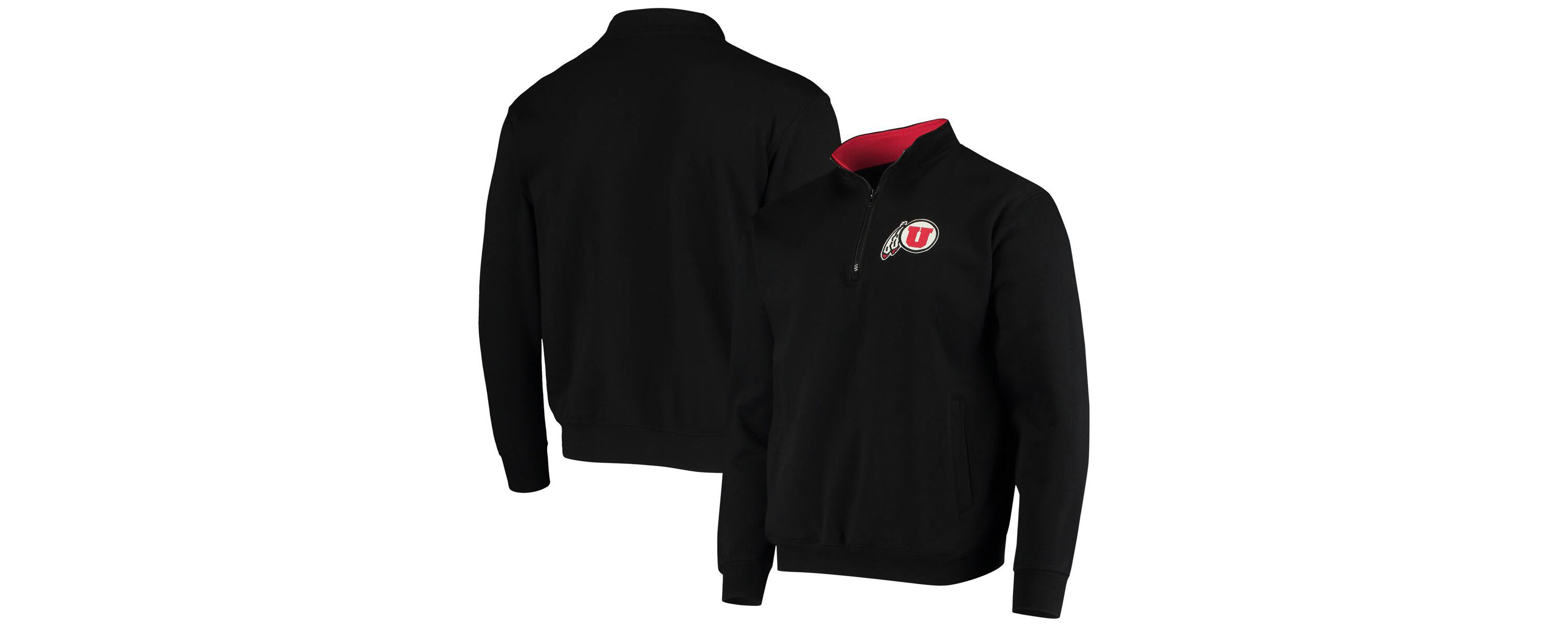 NCAA Utah Utes Tortugas Logo Quarter-Zip Jacket