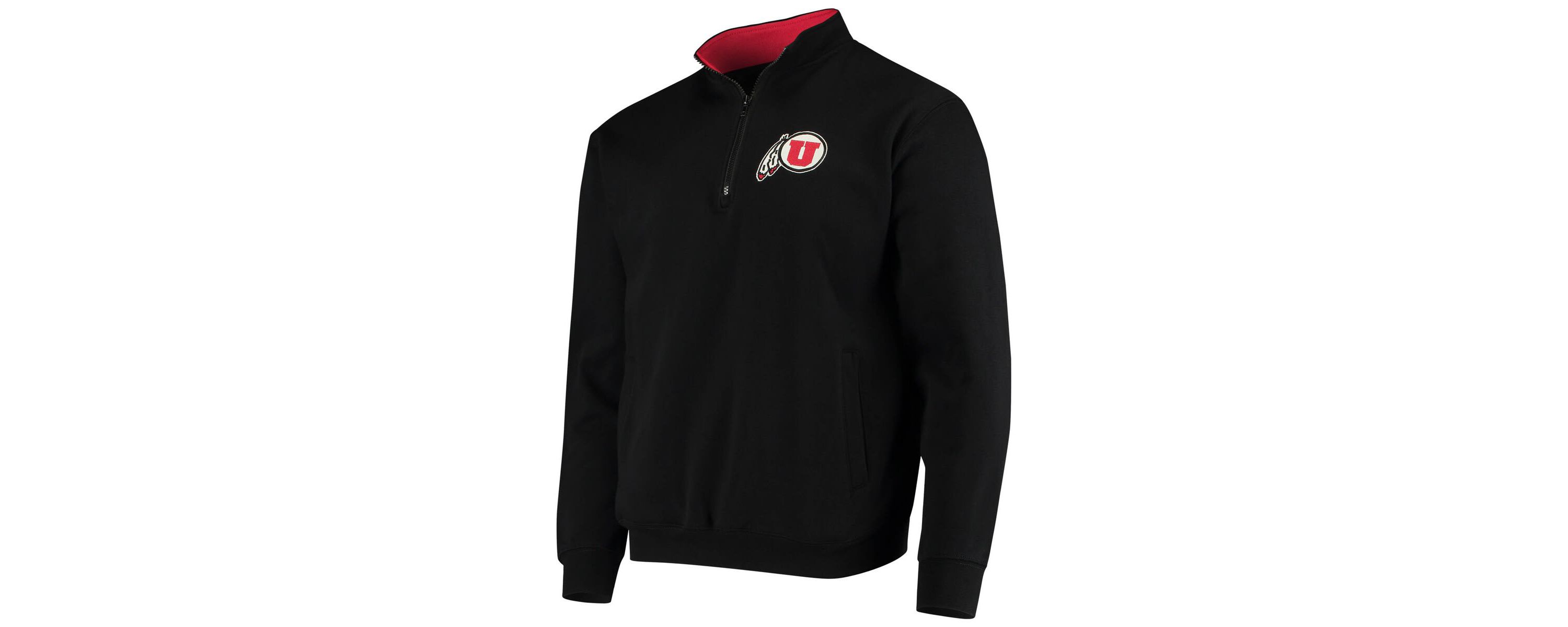 NCAA Utah Utes Tortugas Logo Quarter-Zip Jacket