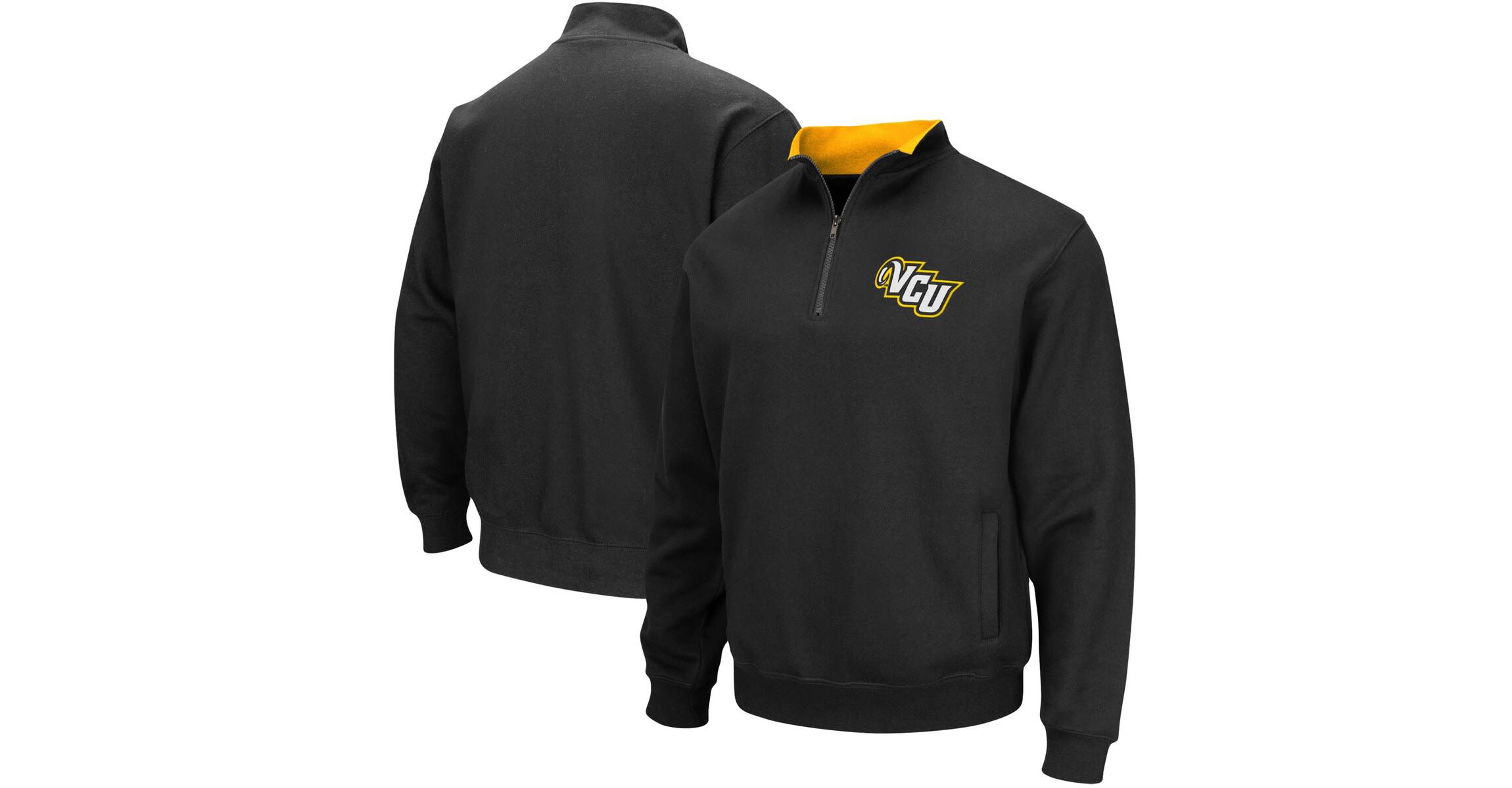 NCAA VCU Rams Tortugas Logo Quarter-Zip Jacket