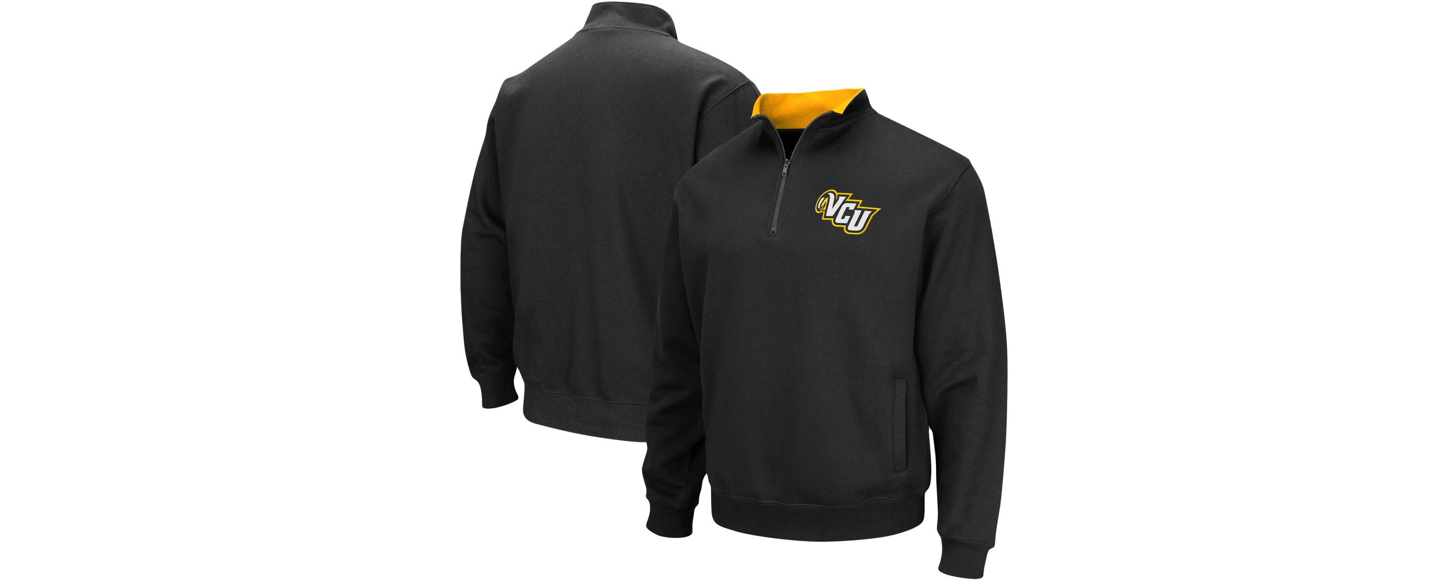 NCAA VCU Rams Tortugas Logo Quarter-Zip Jacket