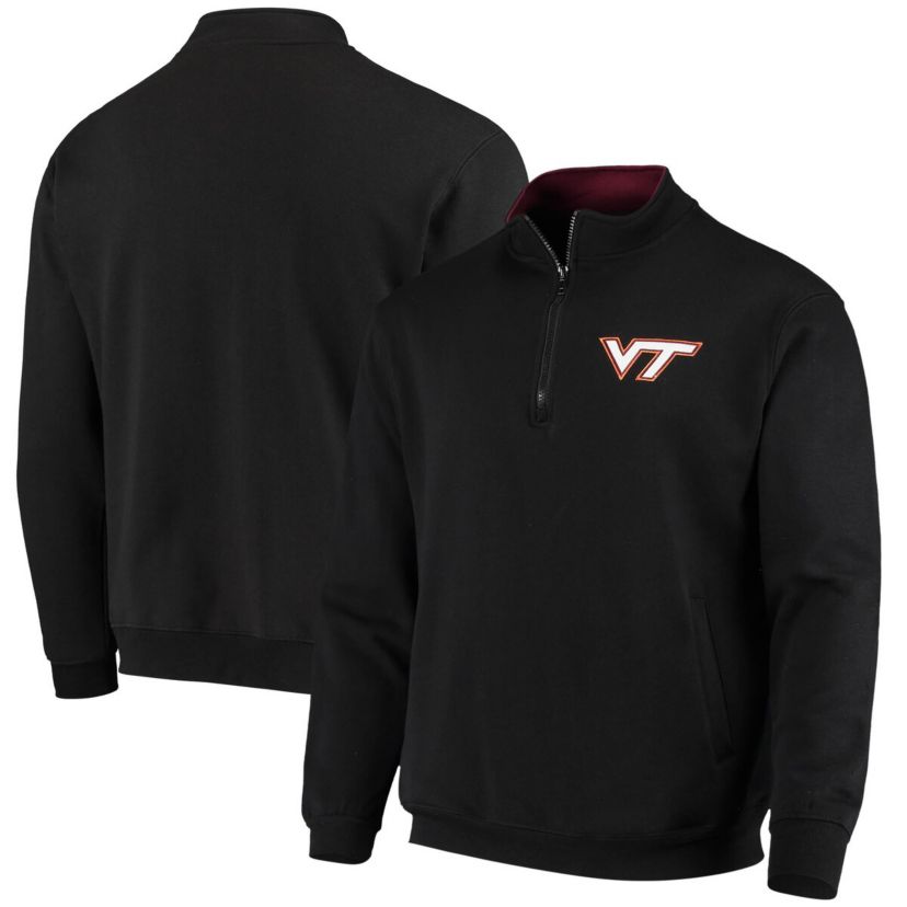 NCAA Virginia Tech Hokies Tortugas Logo Quarter-Zip Jacket