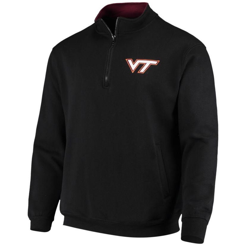 NCAA Virginia Tech Hokies Tortugas Logo Quarter-Zip Jacket