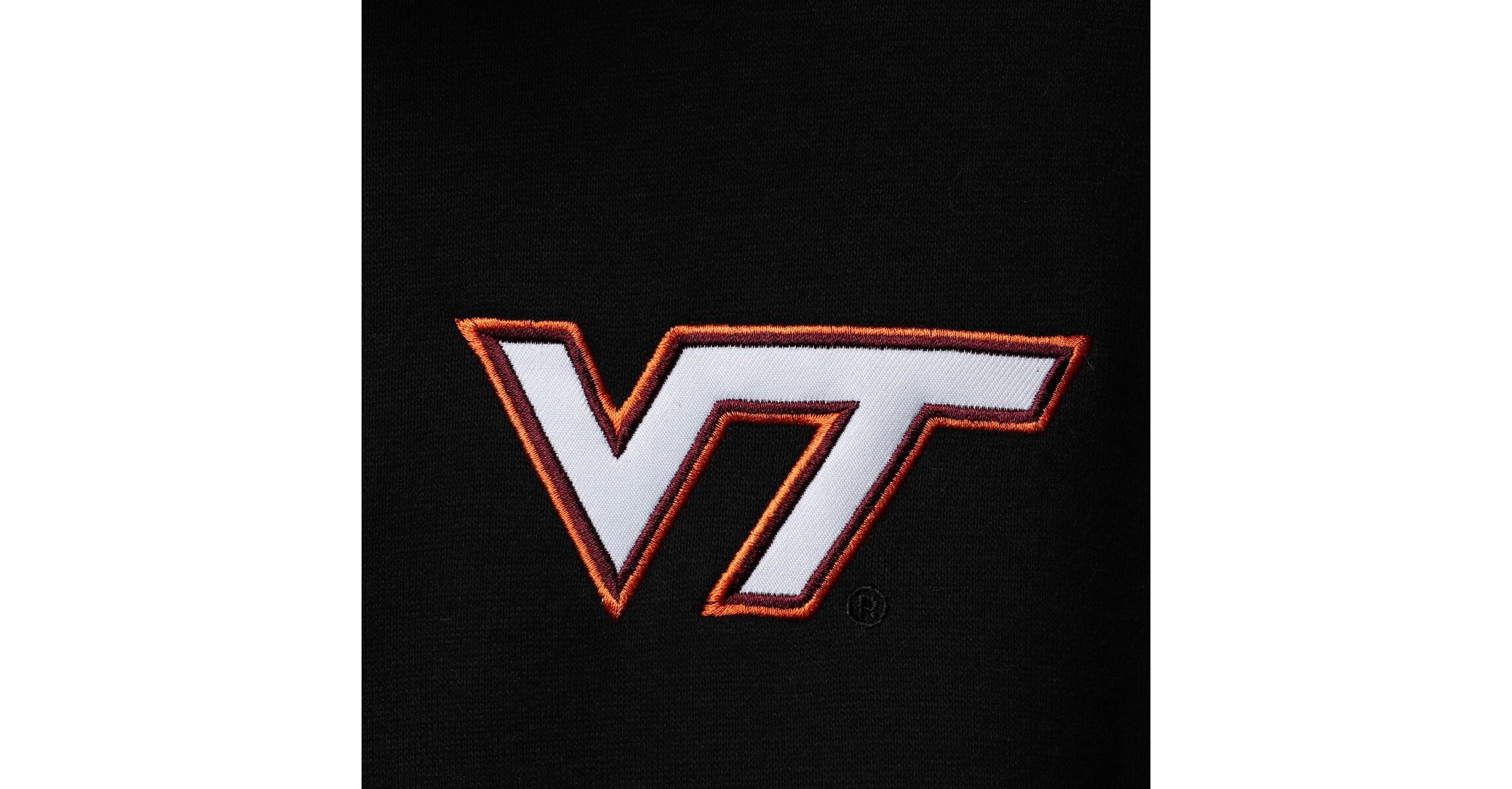 NCAA Virginia Tech Hokies Tortugas Logo Quarter-Zip Jacket