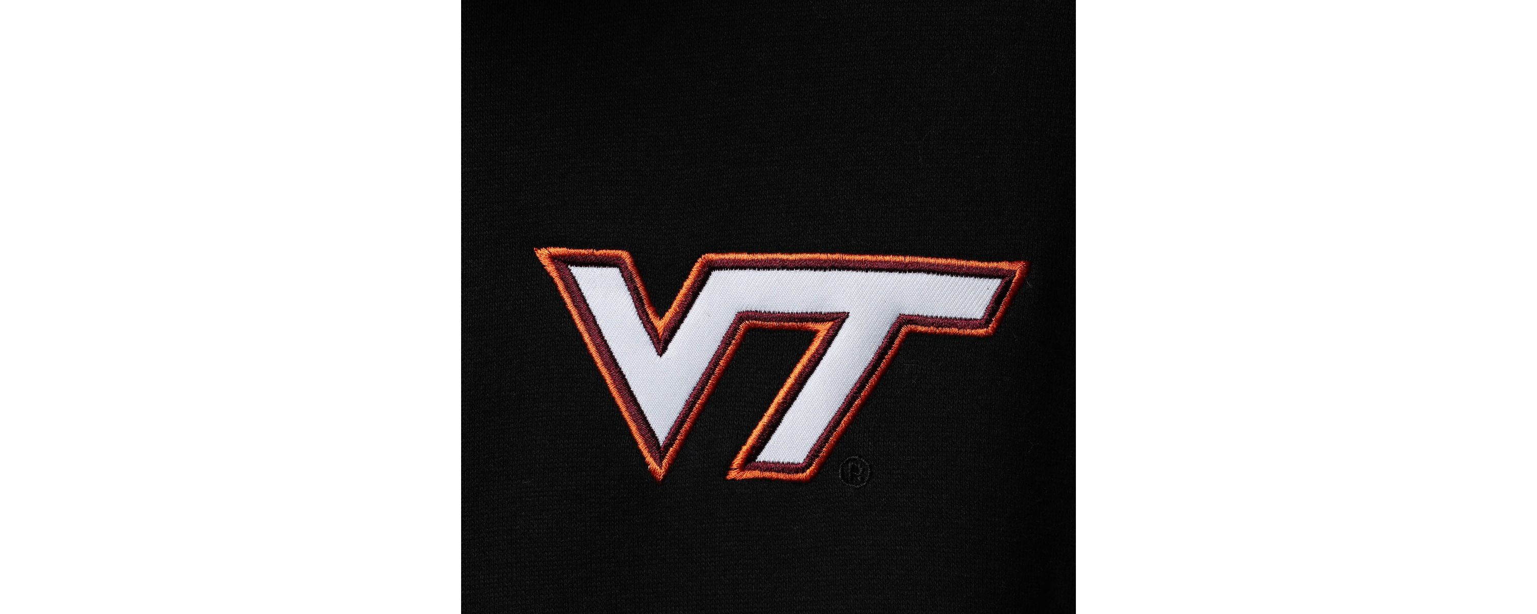 NCAA Virginia Tech Hokies Tortugas Logo Quarter-Zip Jacket