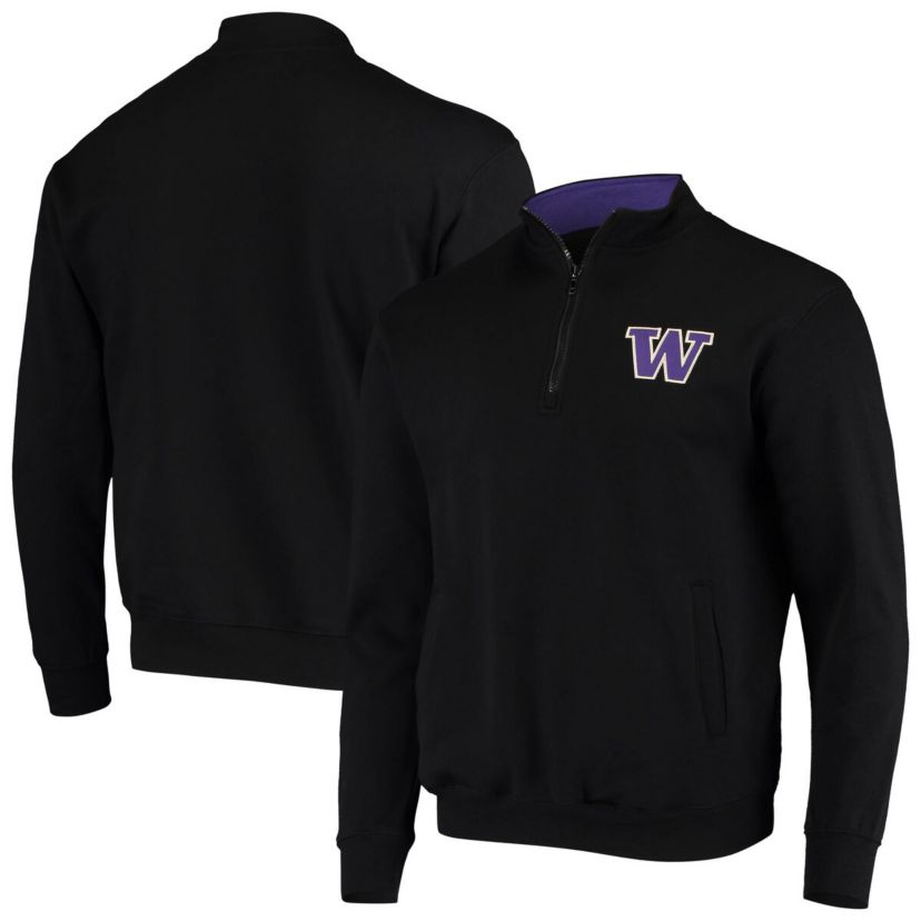NCAA Washington Huskies Tortugas Logo Quarter-Zip Jacket