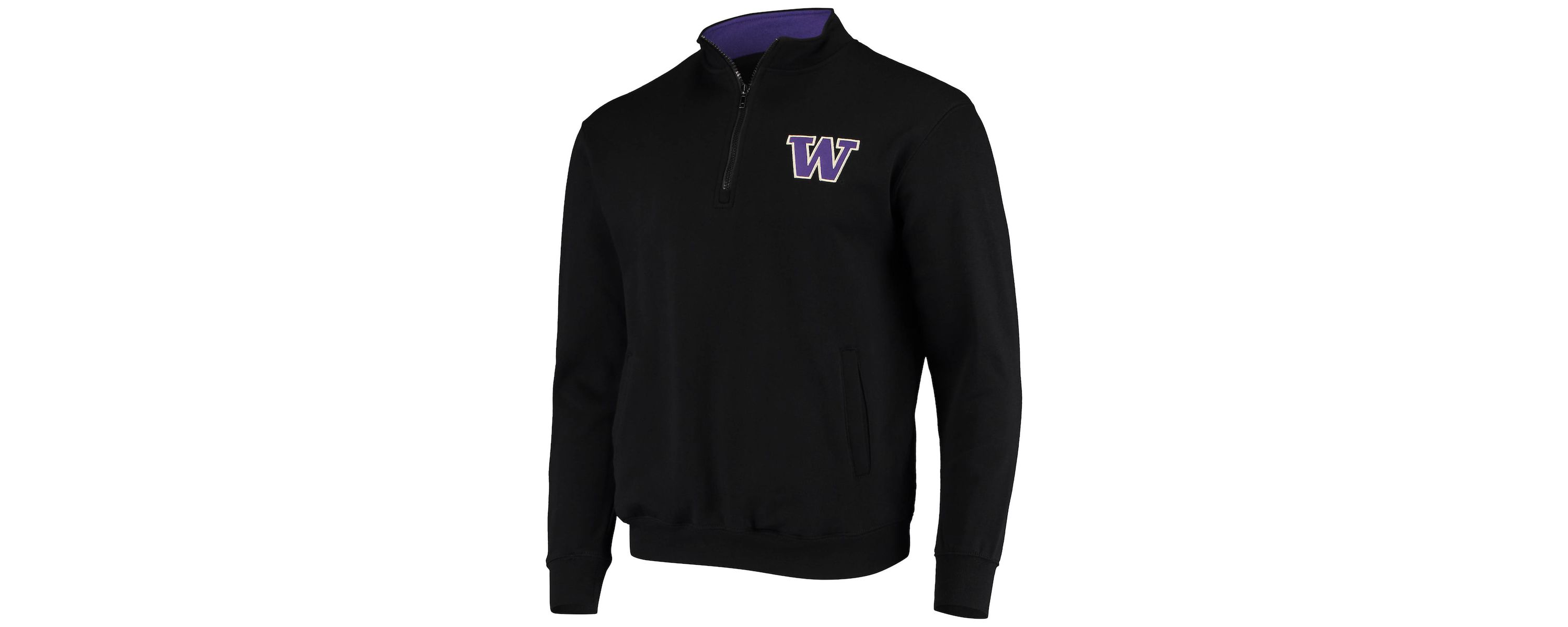 NCAA Washington Huskies Tortugas Logo Quarter-Zip Jacket