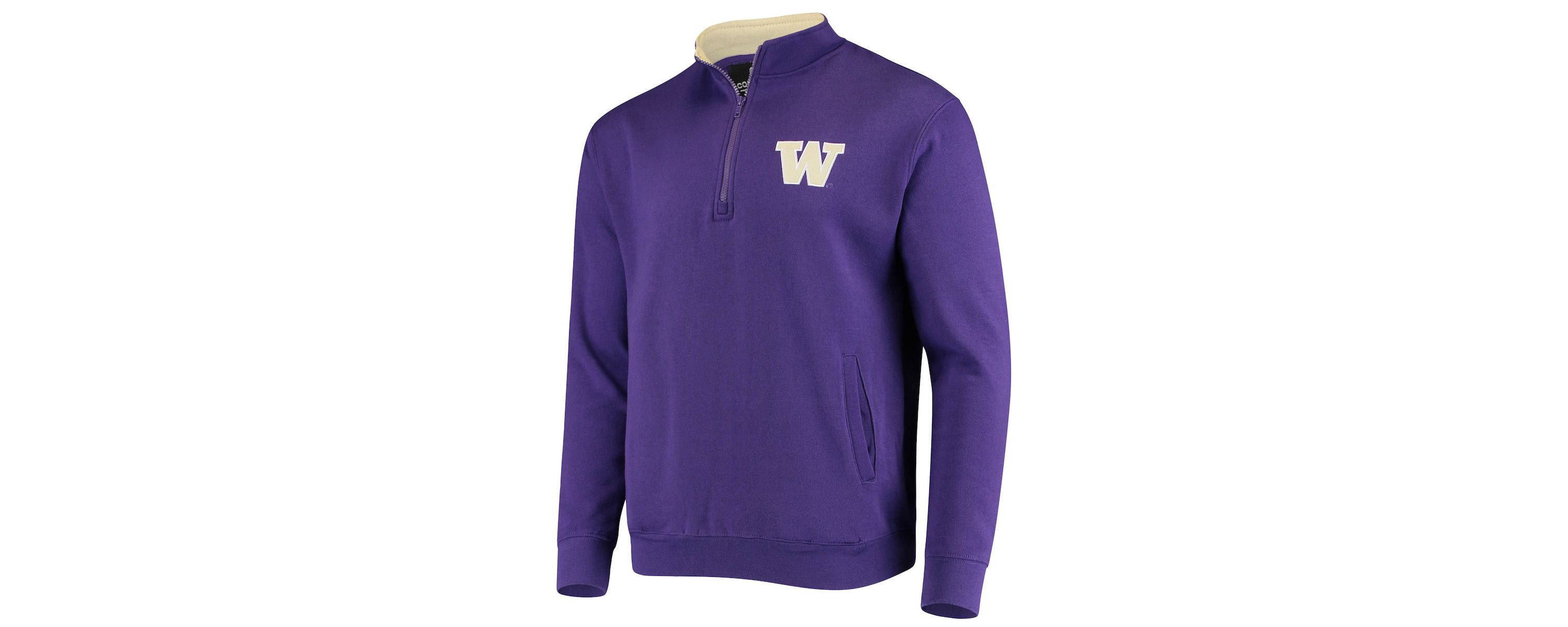 NCAA Washington Huskies Tortugas Logo Quarter-Zip Jacket