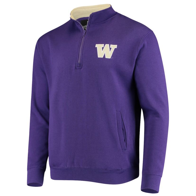 NCAA Washington Huskies Tortugas Logo Quarter-Zip Jacket