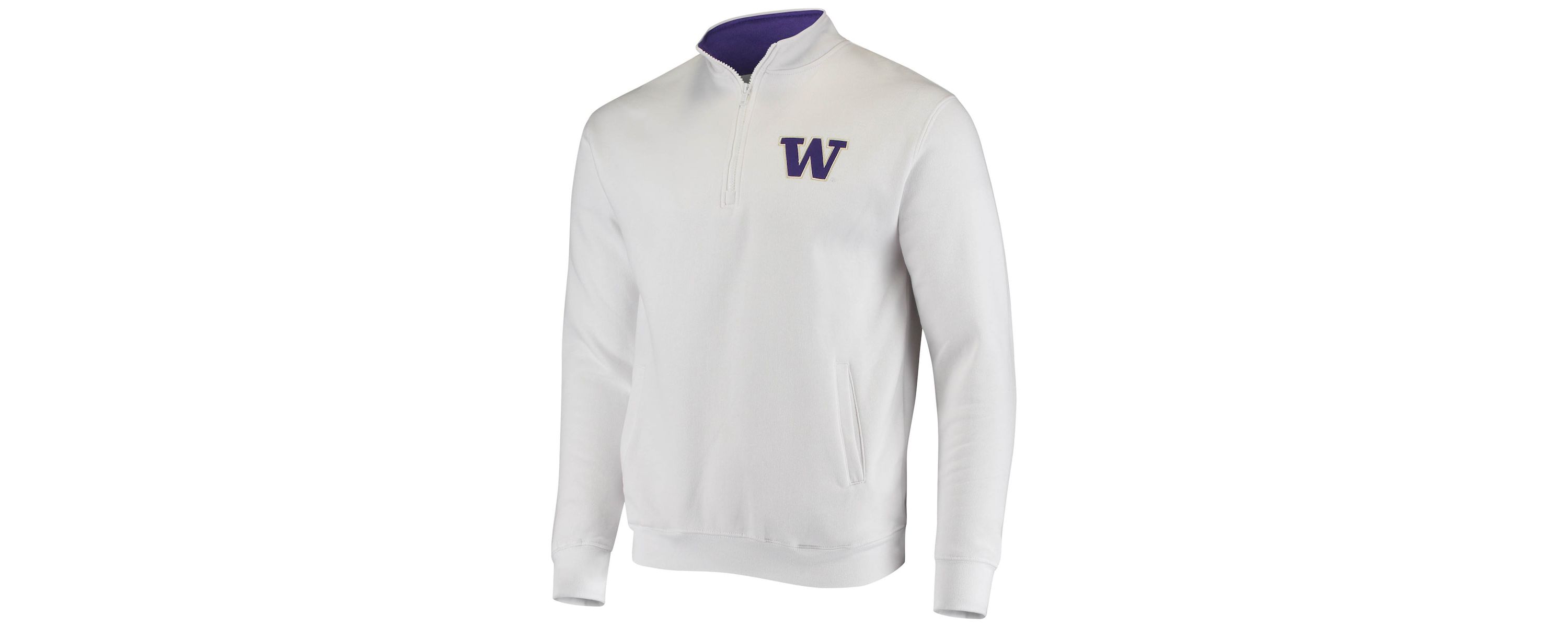 NCAA Washington Huskies Tortugas Logo Quarter-Zip Jacket